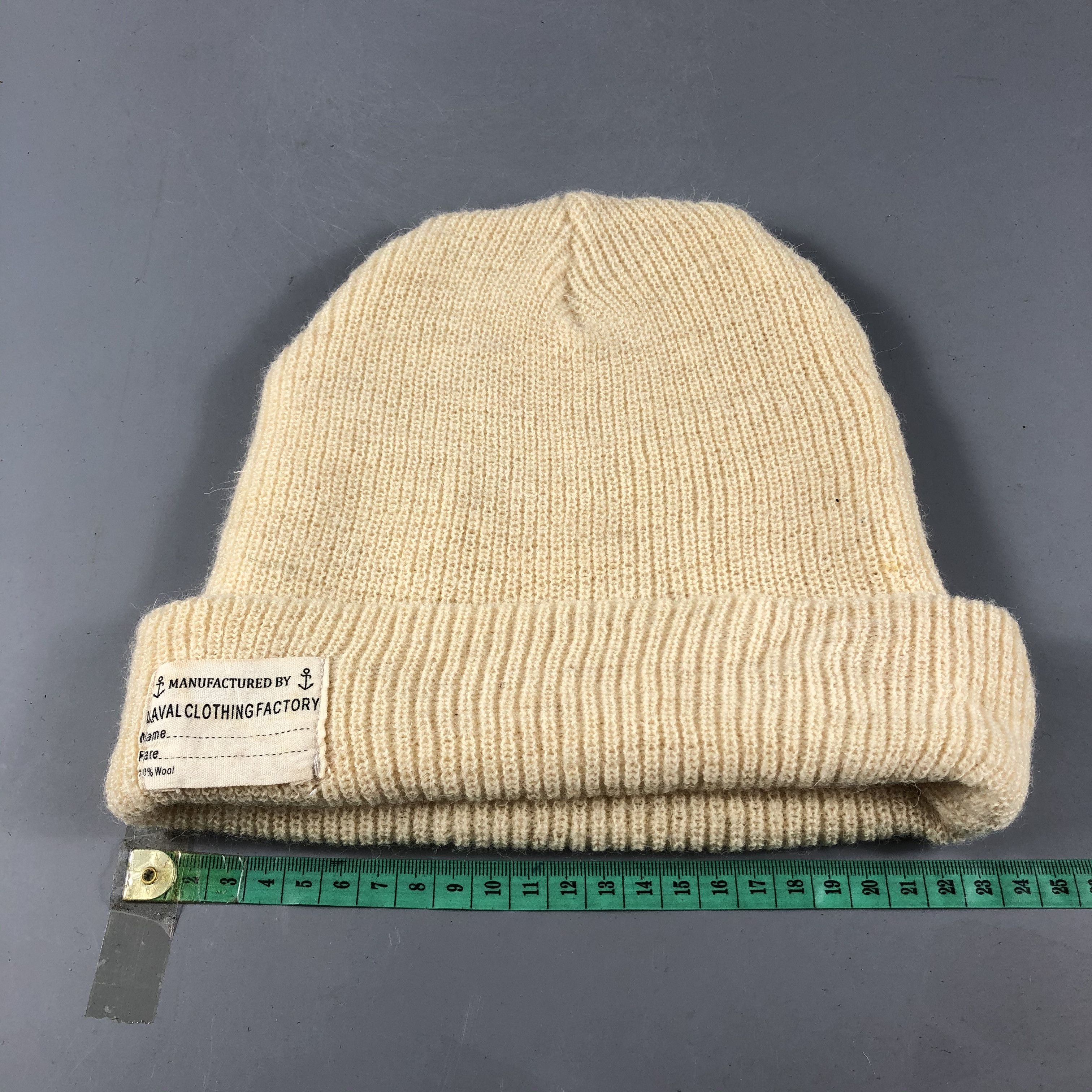 Naval Clothing Factory Naval Clothing Fisherman Beanie Snowcap Snow Hat B768 Size ONE SIZE - 3 Thumbnail