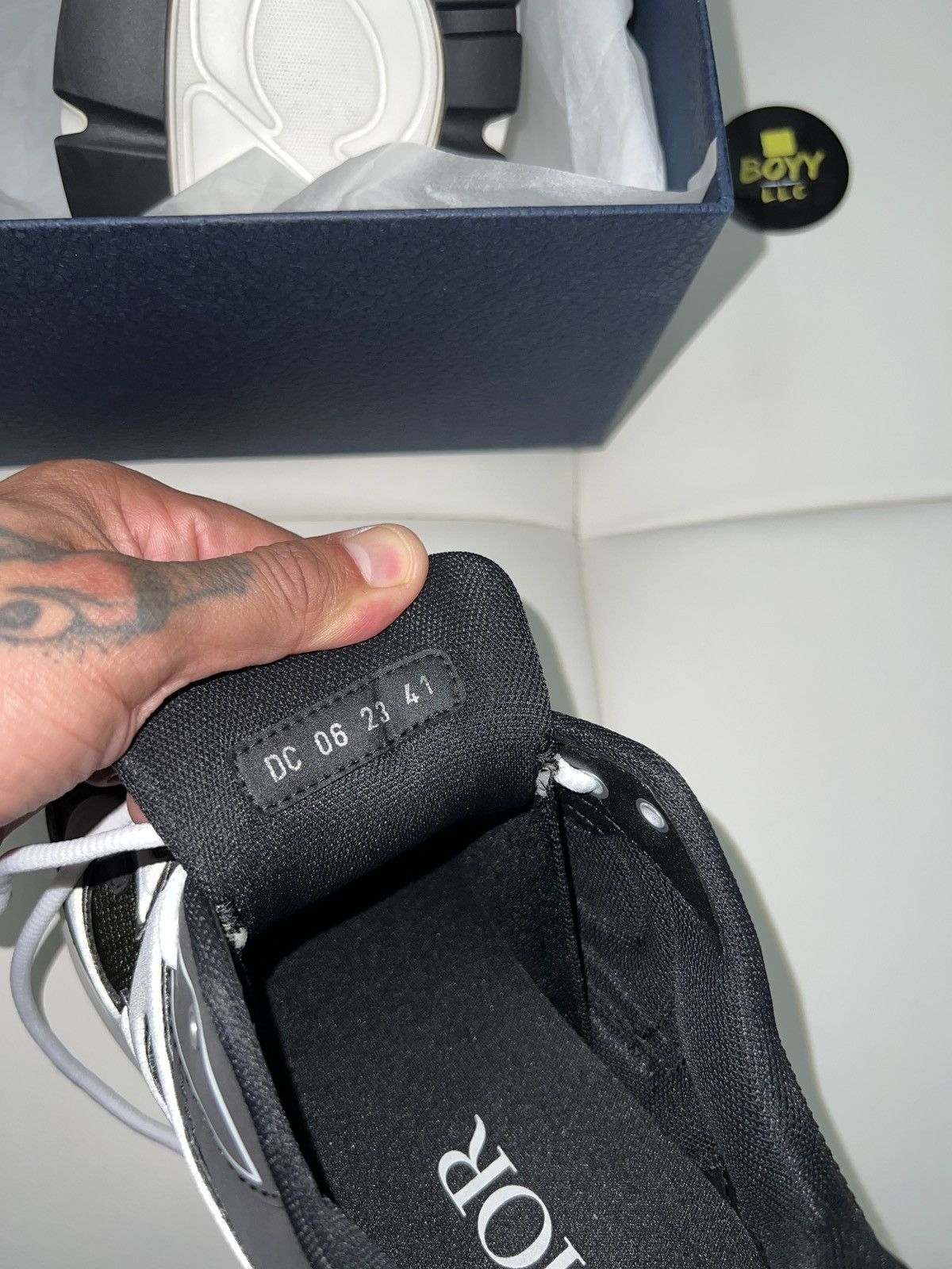 Dior Black/olive b30 sneakers Size US 8 / EU 41 - 8 Thumbnail