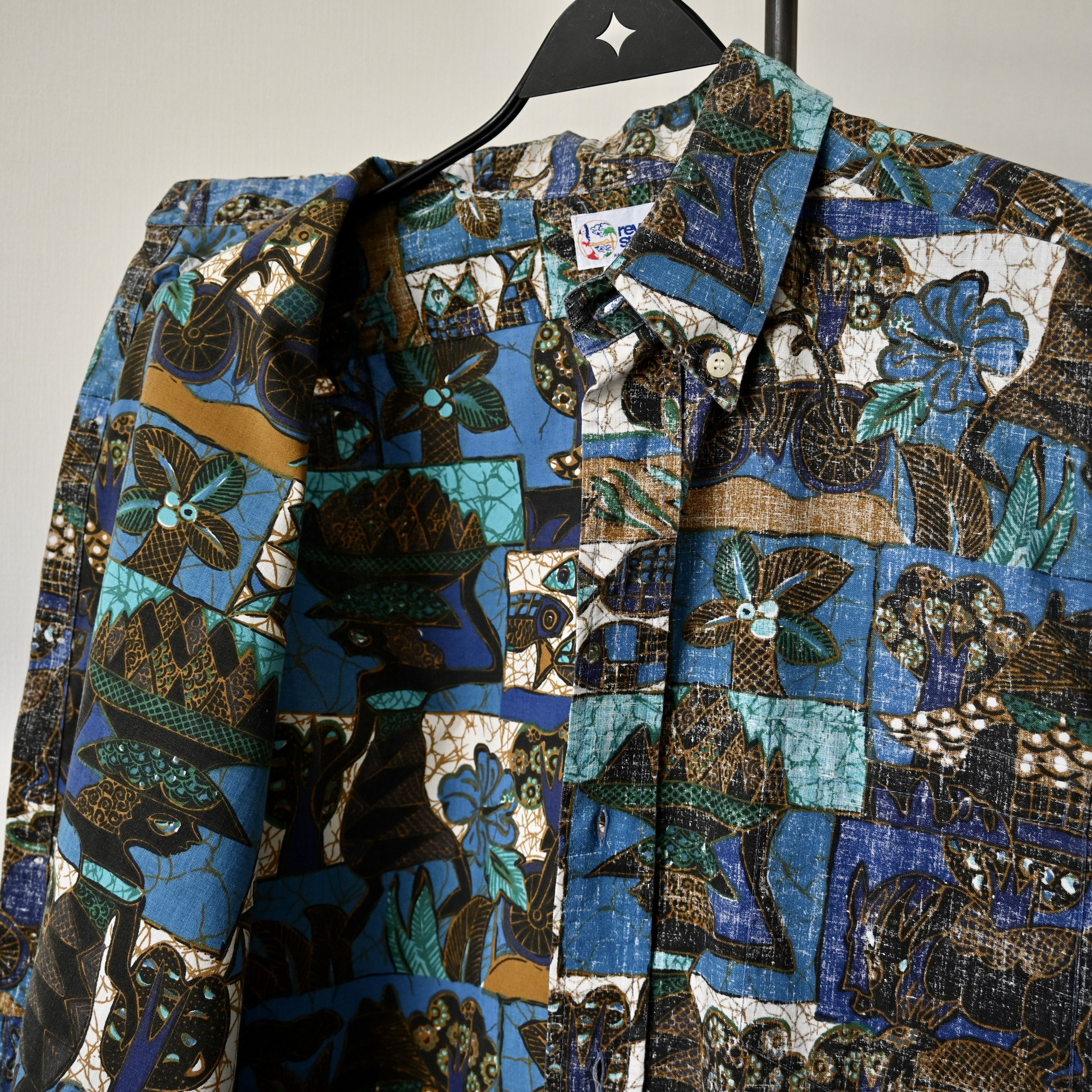 Reyn Spooner VTG 90s Reyn Spooner long sleeve hawaiian shirt made in USA Size US L / EU 52-54 / 3 - 12 Thumbnail