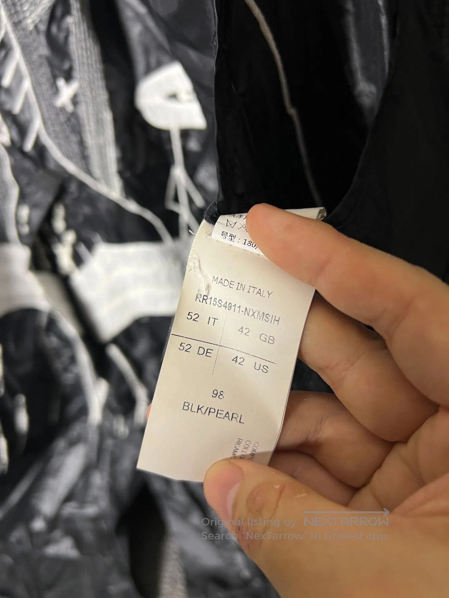 Rick Owens Rick Owens 15ss Runway Ghost Embroidery Coat. Size US L / EU 52-54 / 3 - 9 Thumbnail