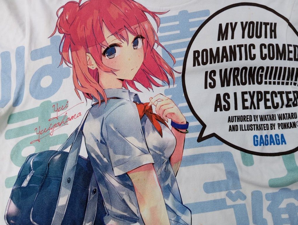 Japanese Brand Oregairu My Teen Romantic Comedy SNAFU tshirt Size US L / EU 52-54 / 3 - 1 Thumbnail