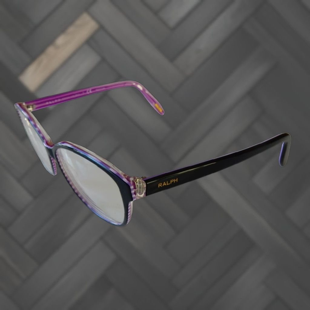 Ralph Lauren VINTAGE Ralph Lauren Sunglasses Frames Women Black 55x15mm Small Scratches Size ONE SIZE - 1 Thumbnail
