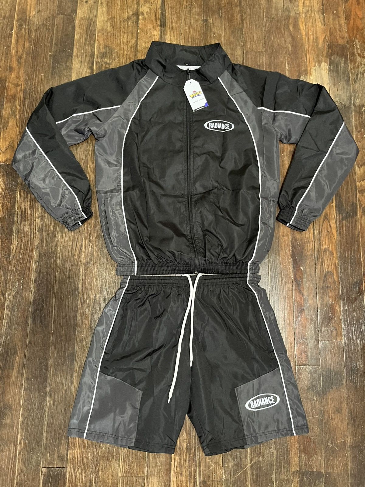Nike y2k radiance windbreaker set black gray men’s large Size M / US 6-8 / IT 42-44 - 13 Thumbnail