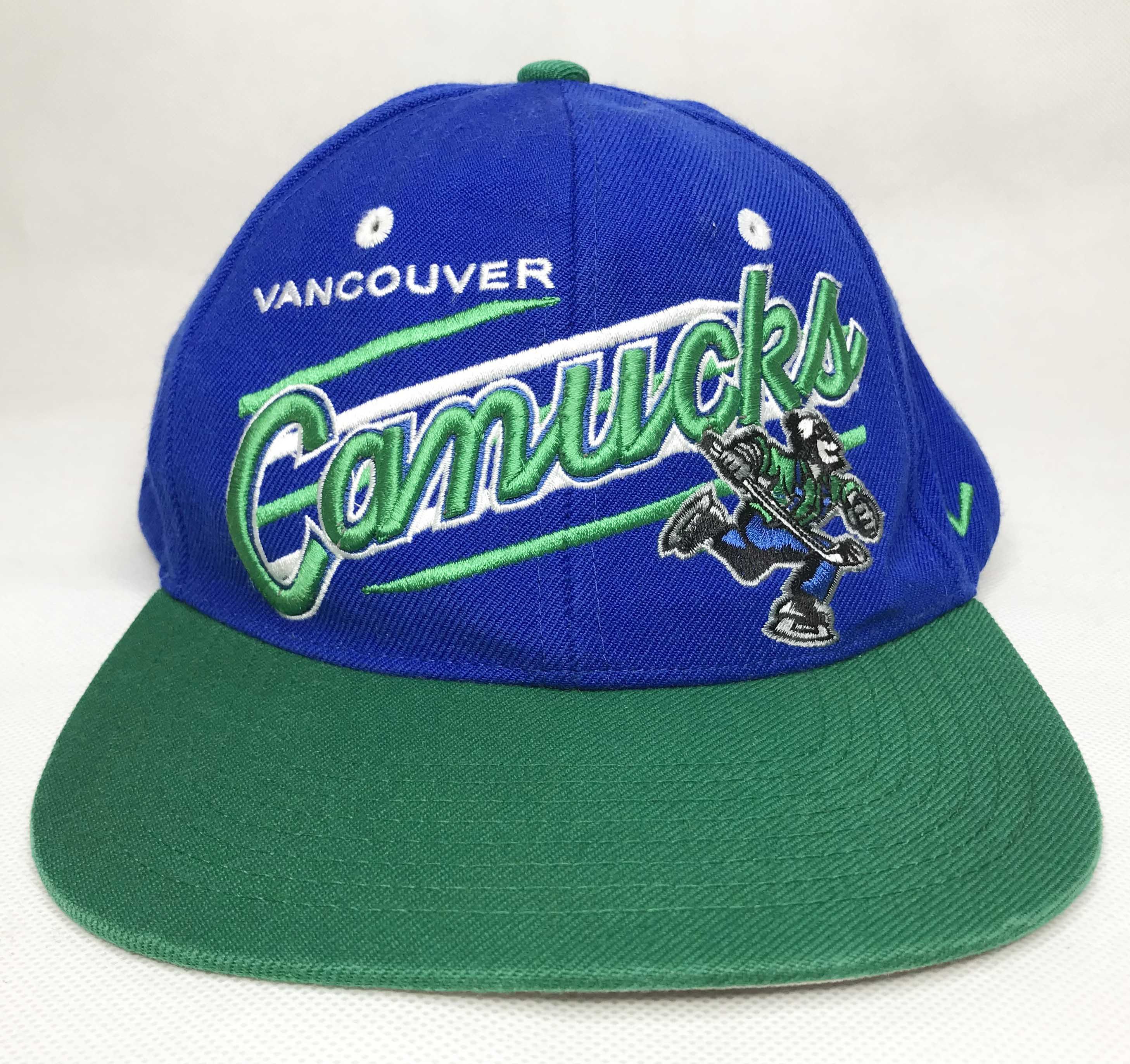 Zephyr Zephyr NHL Vancouver Canucks Hockey Snapback Cap Hat Size ONE SIZE - 1 Thumbnail