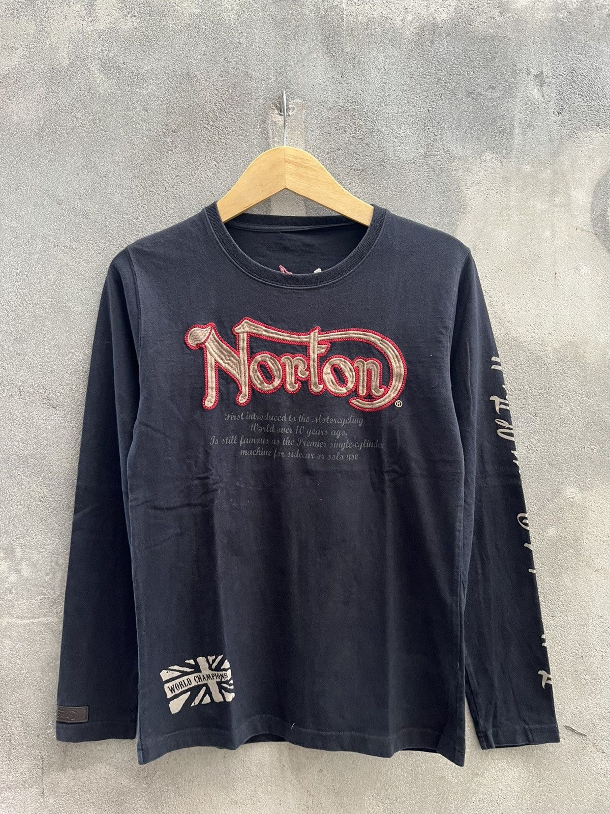 If Six Was Nine × Japanese Brand × Norton 200s Norton - RSC Rockers Speed Club Graphic Tee Size US S / EU 44-46 / 1 - 1 Thumbnail