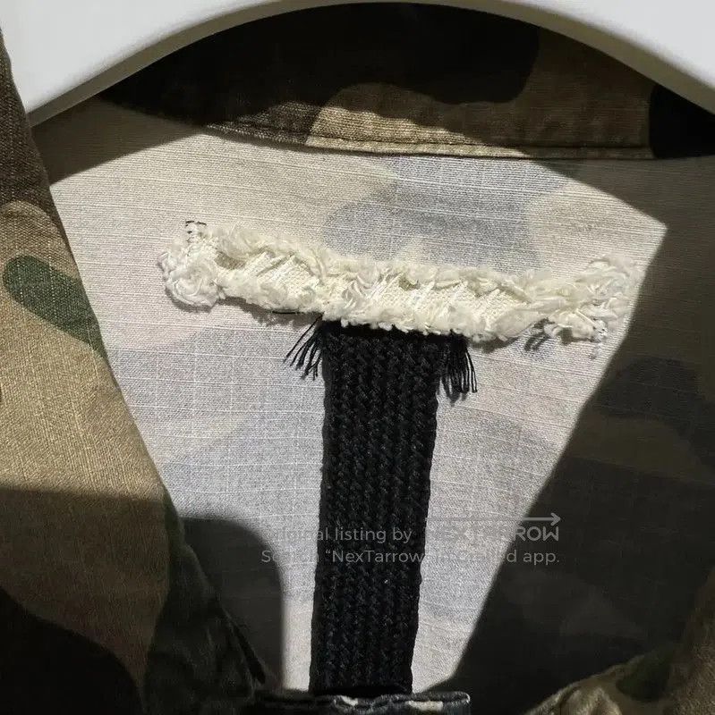 Off-White Off-White Green Camouflage Long Sleeve Shirt . Size US S / EU 44-46 / 1 - 3 Thumbnail