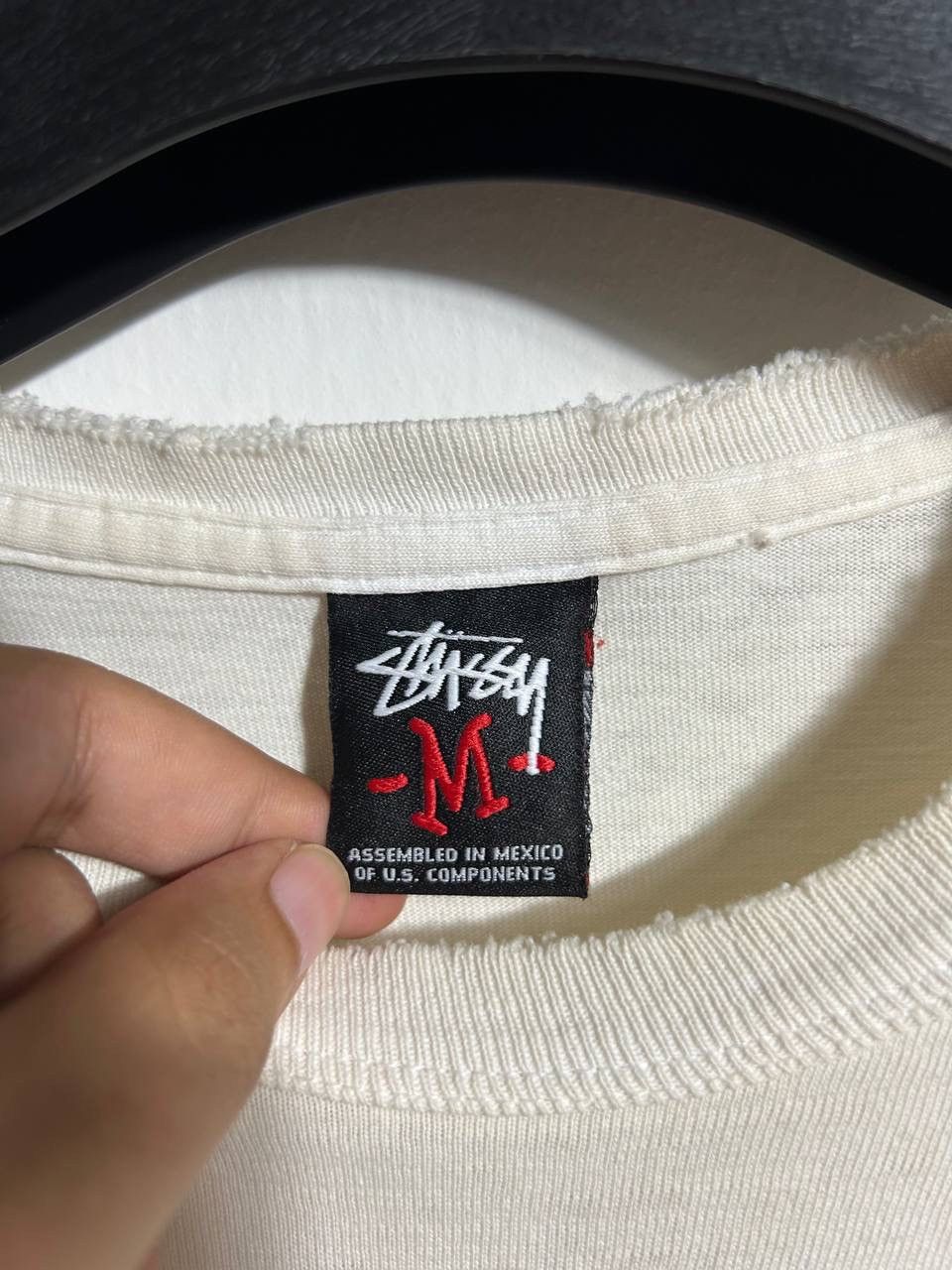 Stussy Vintage Distressed Stussy Yo Vinny! LS Shirt Size US M / EU 48-50 / 2 - 15 Thumbnail