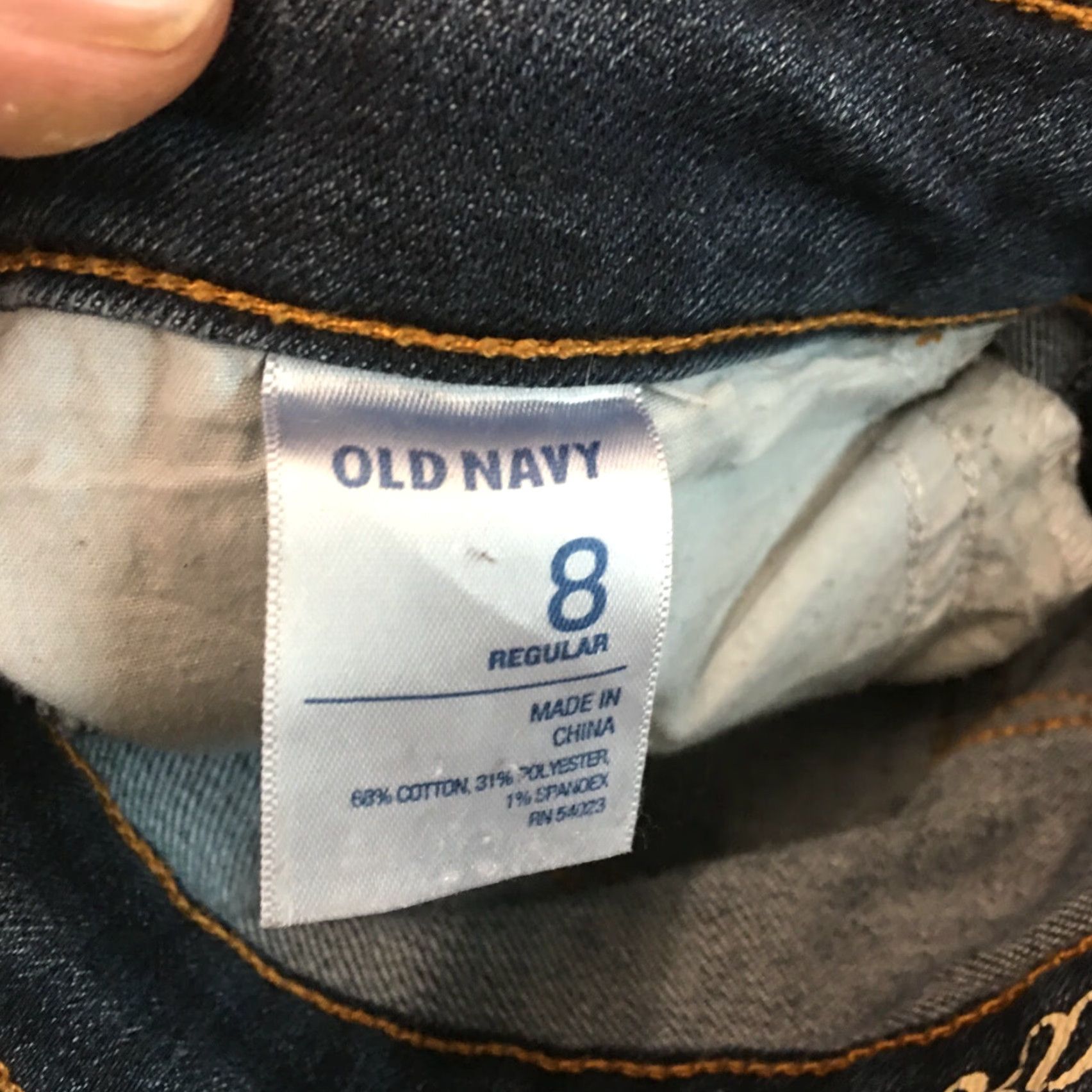 Old Navy Old Navy Rockstar Rock Star Skinny Jeans Blue 32x30 Denim Women's Size 8 Size 30" / US 8 / IT 44 - 7 Thumbnail
