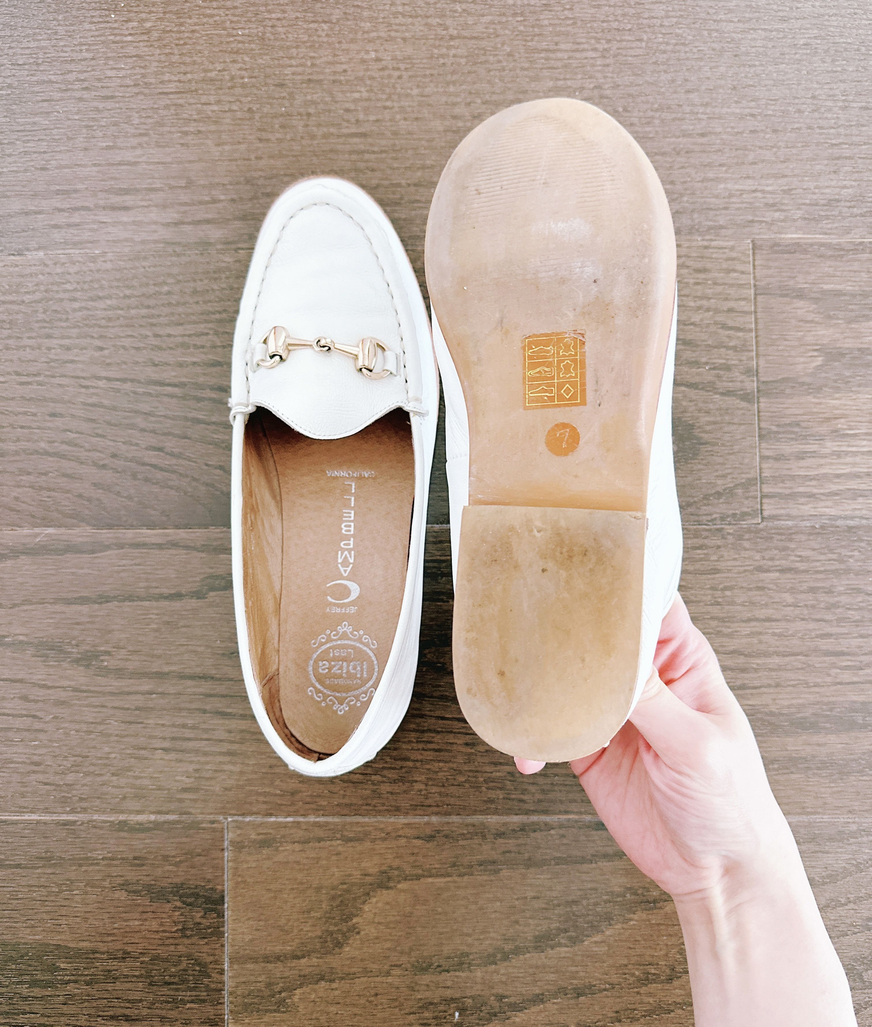 Jeffrey Campbell JEFFREY CAMPBELL Garcon White Loafers - Size 7 Size US 7 / IT 37 - 5 Thumbnail