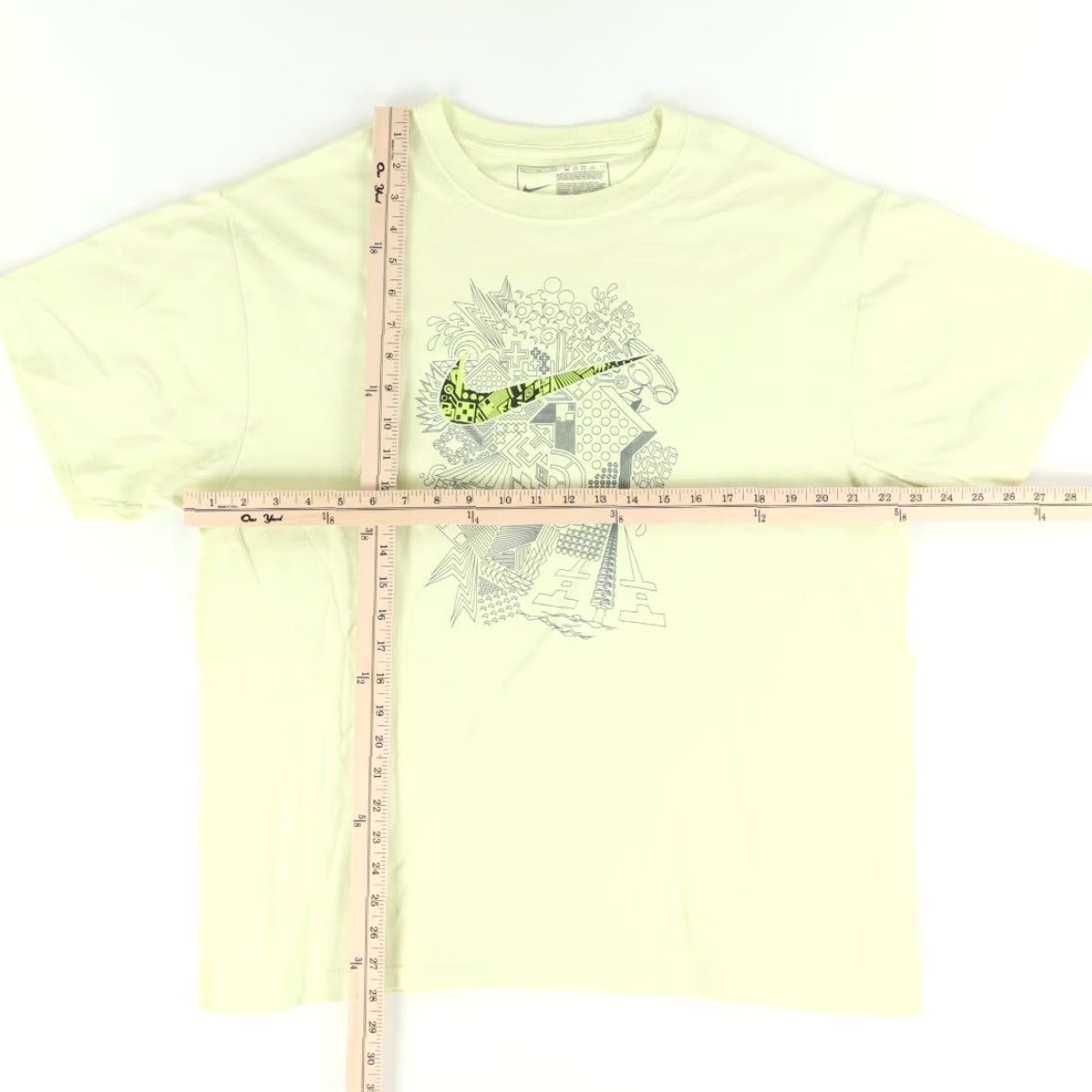 Nike Nike Swimming Solid T-Shirt Men XL Green Size US XL / EU 56 / 4 - 3 Thumbnail