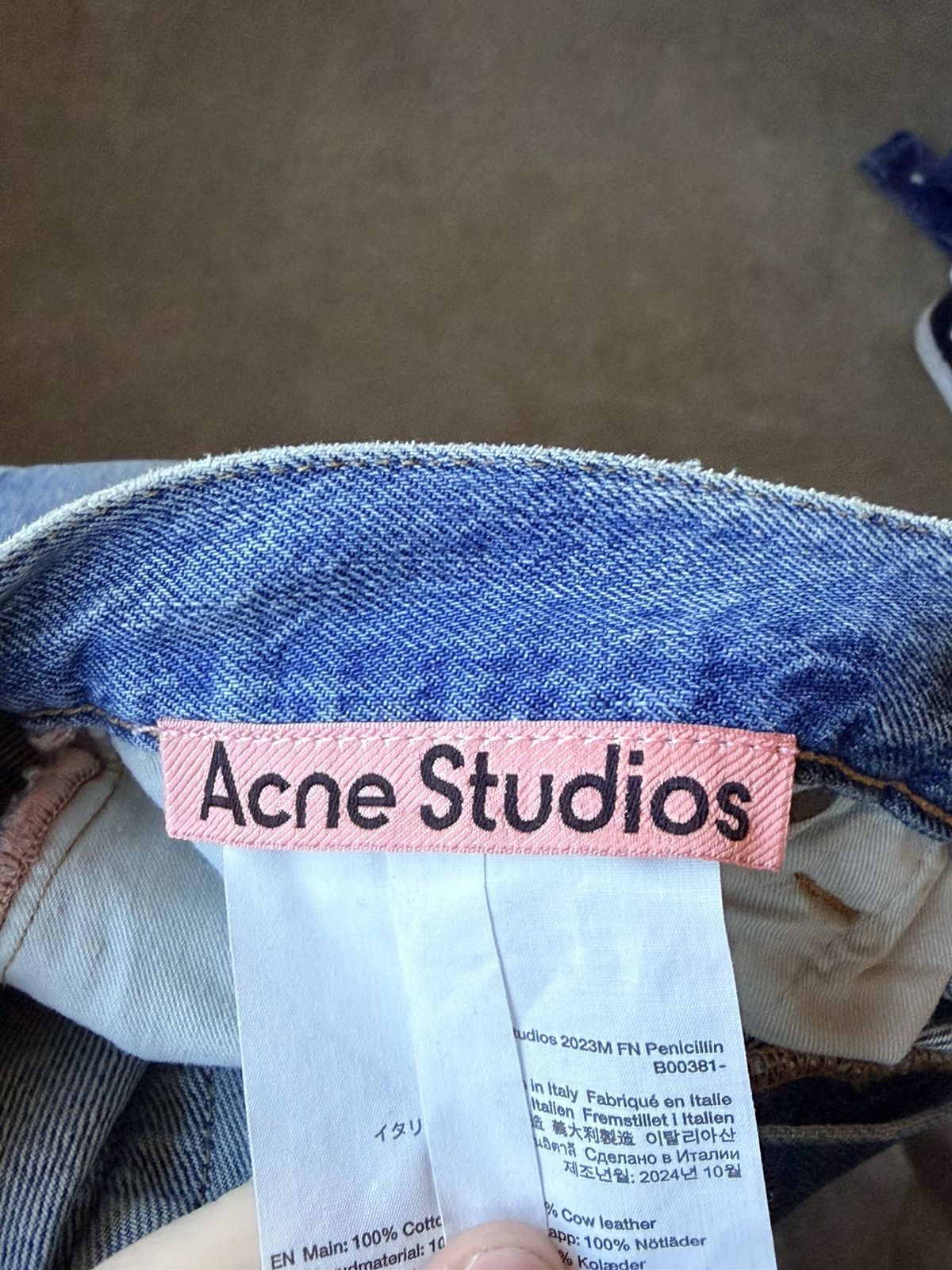 Acne Studios Acne Studios Mud Was Baggy Denim Size US 32 / EU 48 - 5 Thumbnail