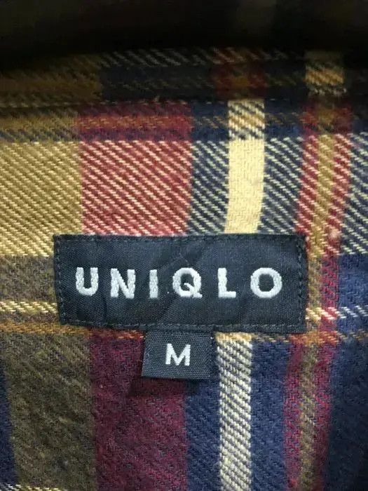Japanese Brand Japanese Brand Uniqlo Plaid Tartan Flannel Shirt 👕 Size US M / EU 48-50 / 2 - 3 Thumbnail