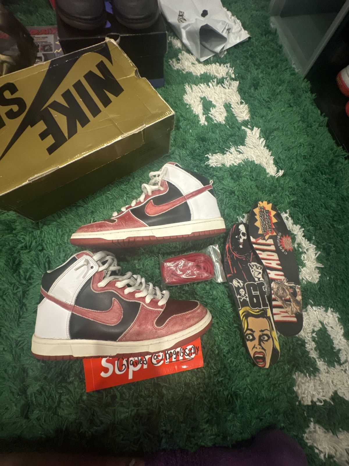 nike sb Jason vorhees dunk high size 9