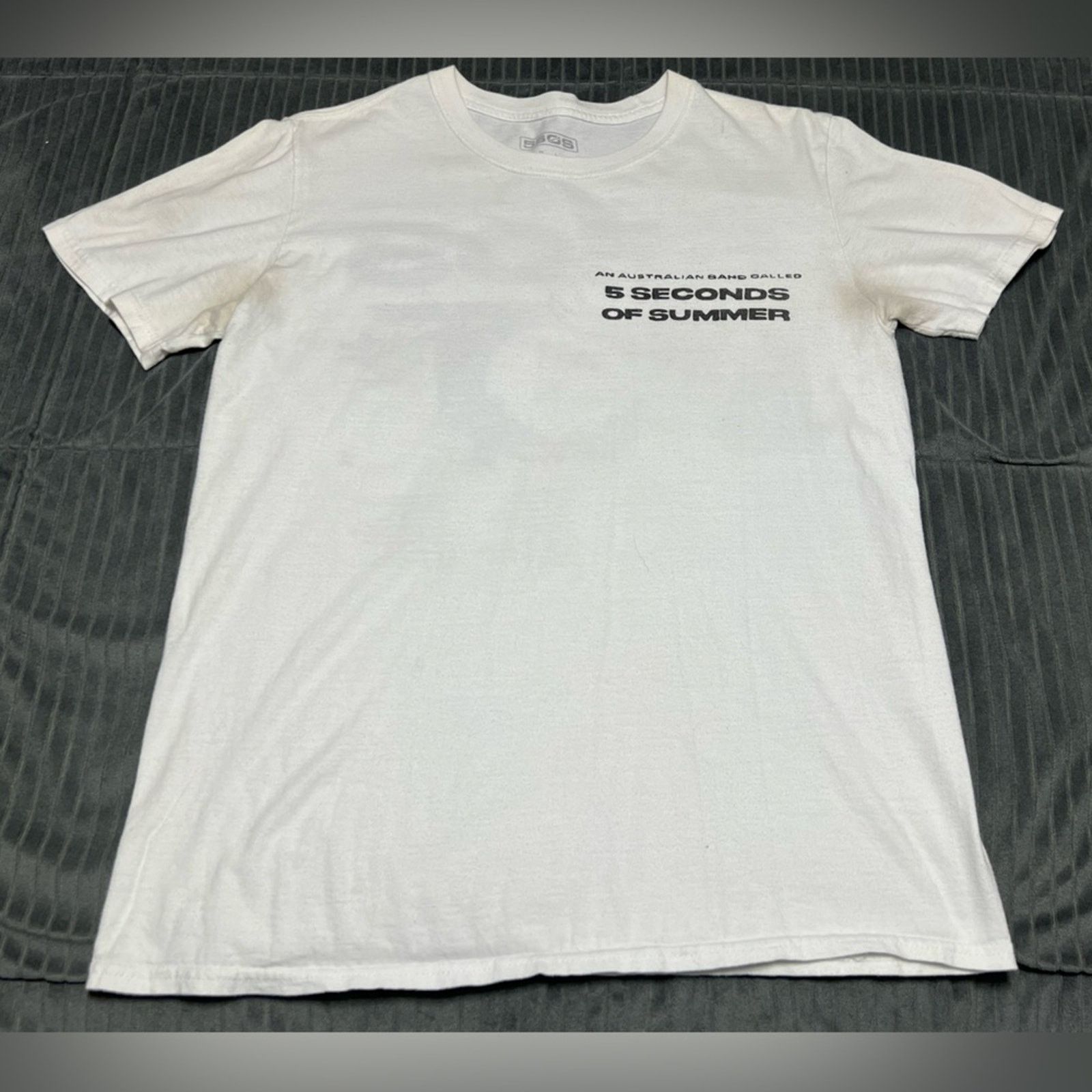 Band Tees 5 Seconds Of Summer Take My Hand World Tour Rock Band S/S Size US M / EU 48-50 / 2 - 2 Thumbnail