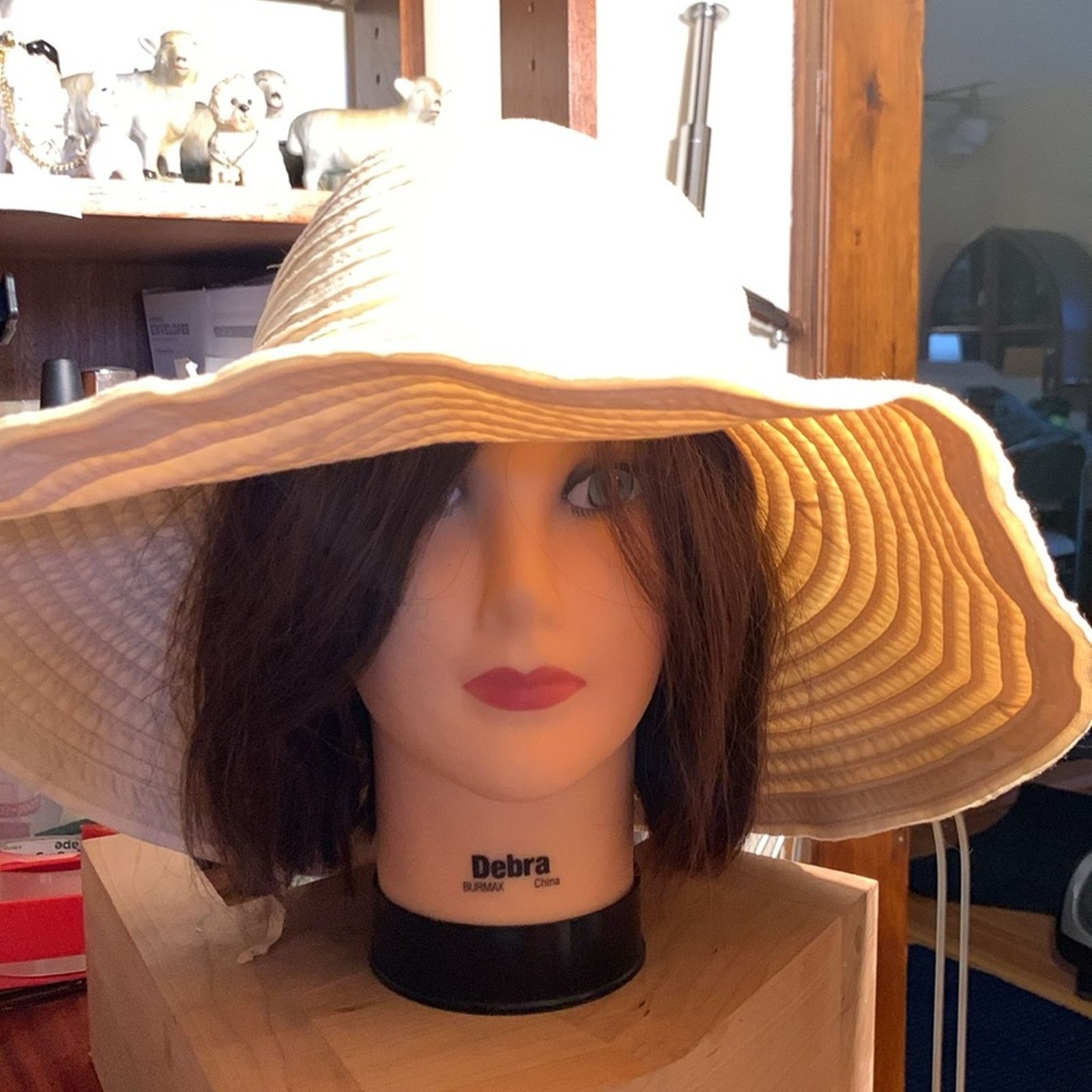 Vintage 60’s 70’s style floppy brim yellow San Diego Hat co. sunhat Size ONE SIZE - 6 Thumbnail