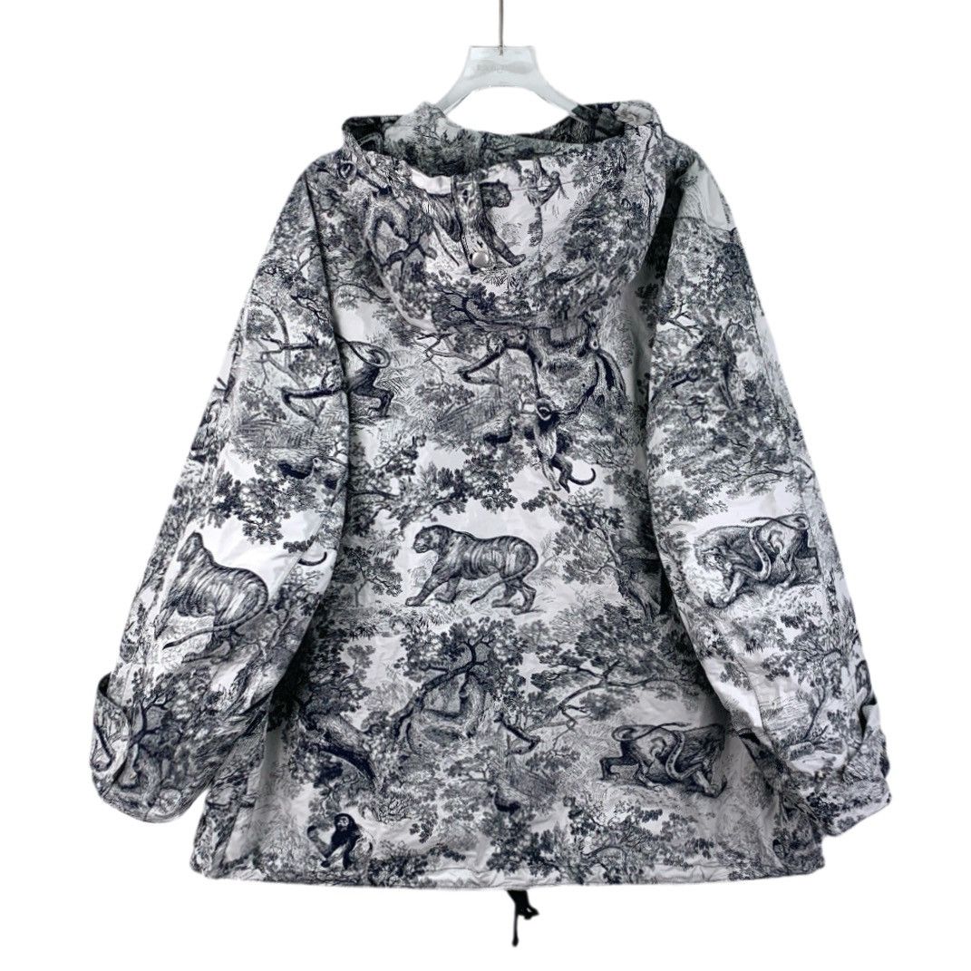 Dior Christian Dior Colorblocked Animal Jungle Print Jacket Size S / US 4 / IT 40 - 2 Thumbnail