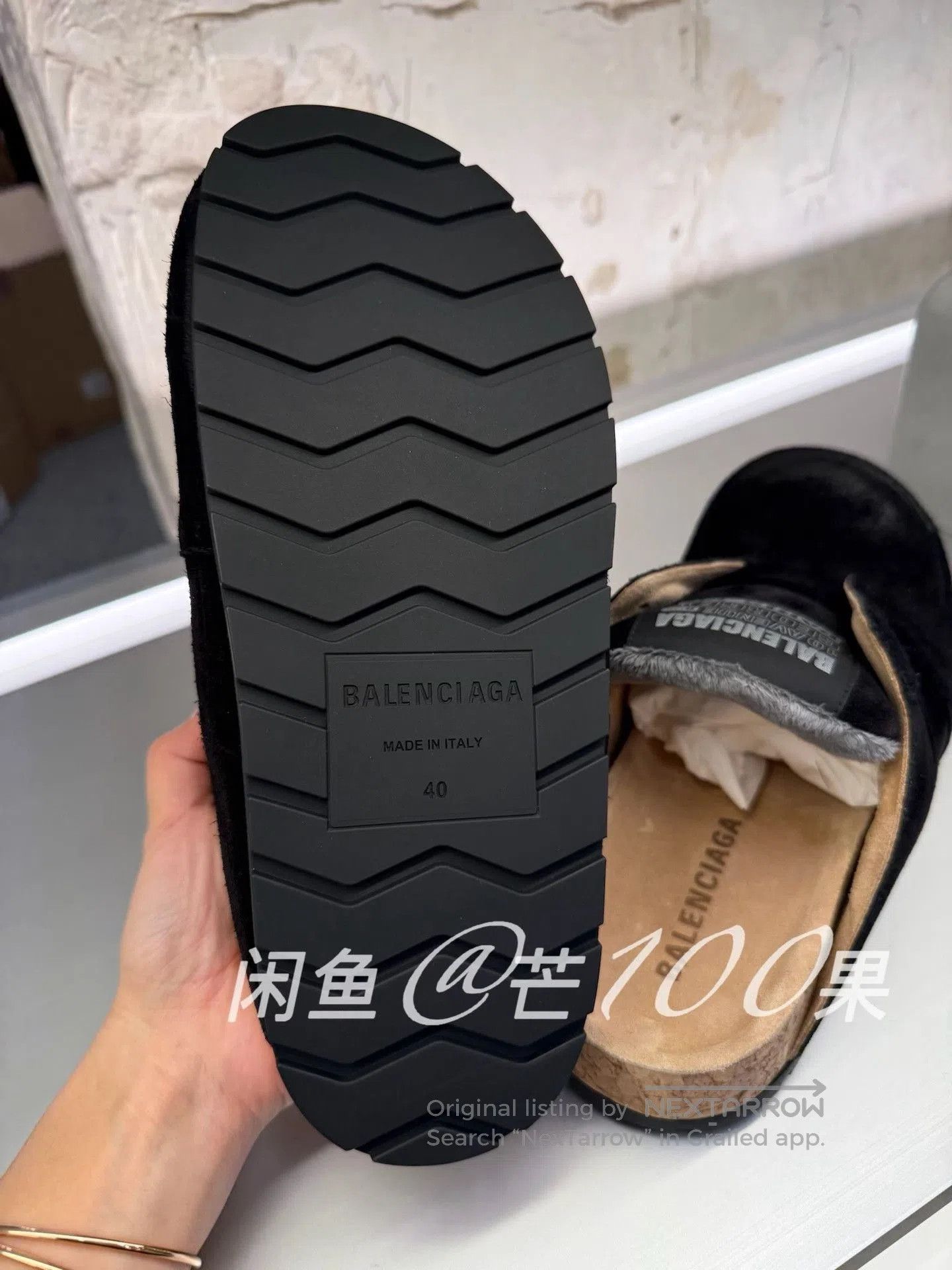 Balenciaga Balenciaga 26 Black Suede Mules. Size US 10 / EU 43 - 4 Thumbnail