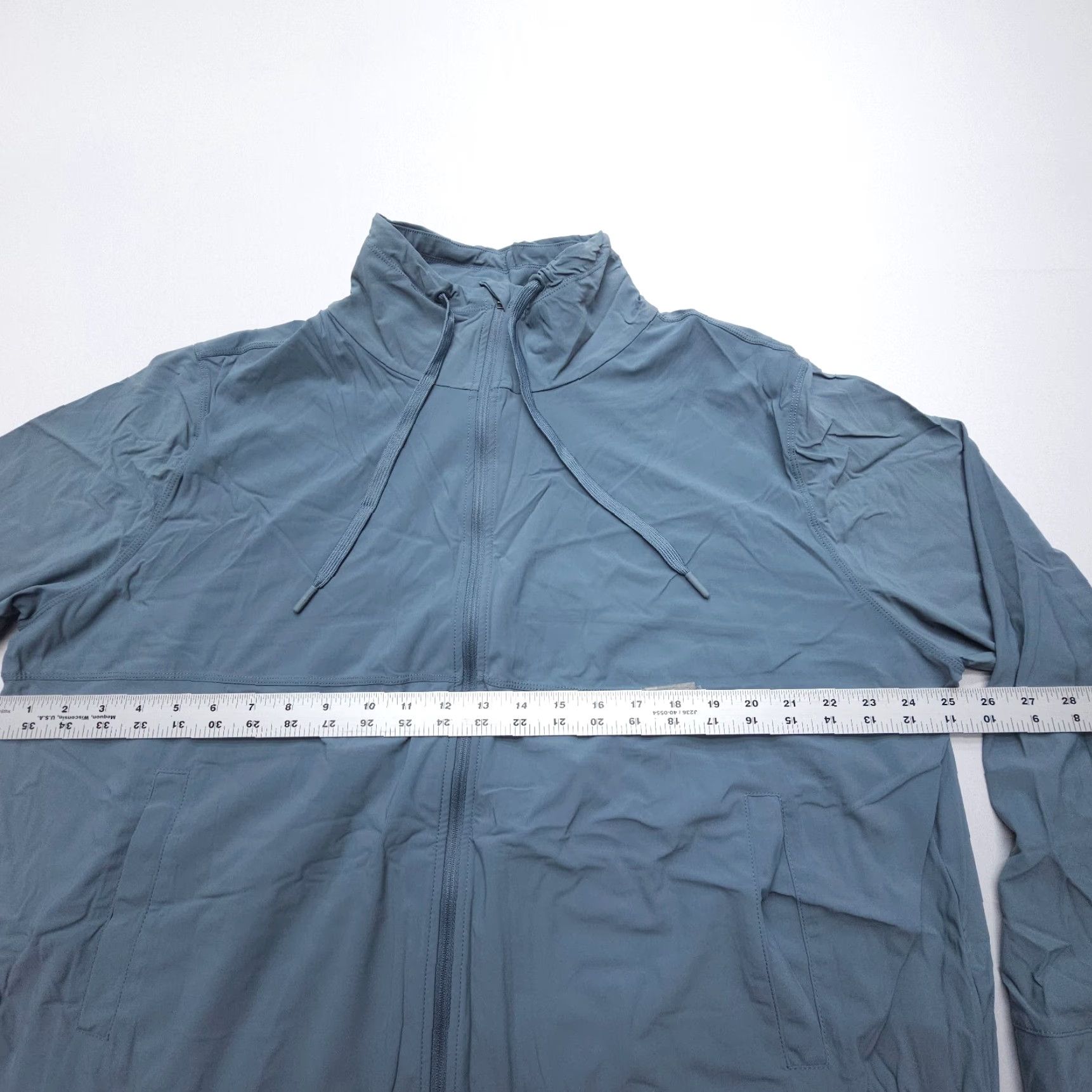 Vintage Kirkland Signature Jacket Shirt Women 2XL Blue Full Zip Lightweight Outdoor Active Stretch Pockets Casual Travel (Mens/Womens) Size XXL / US 16-18 / IT 52-54 - 5 Thumbnail