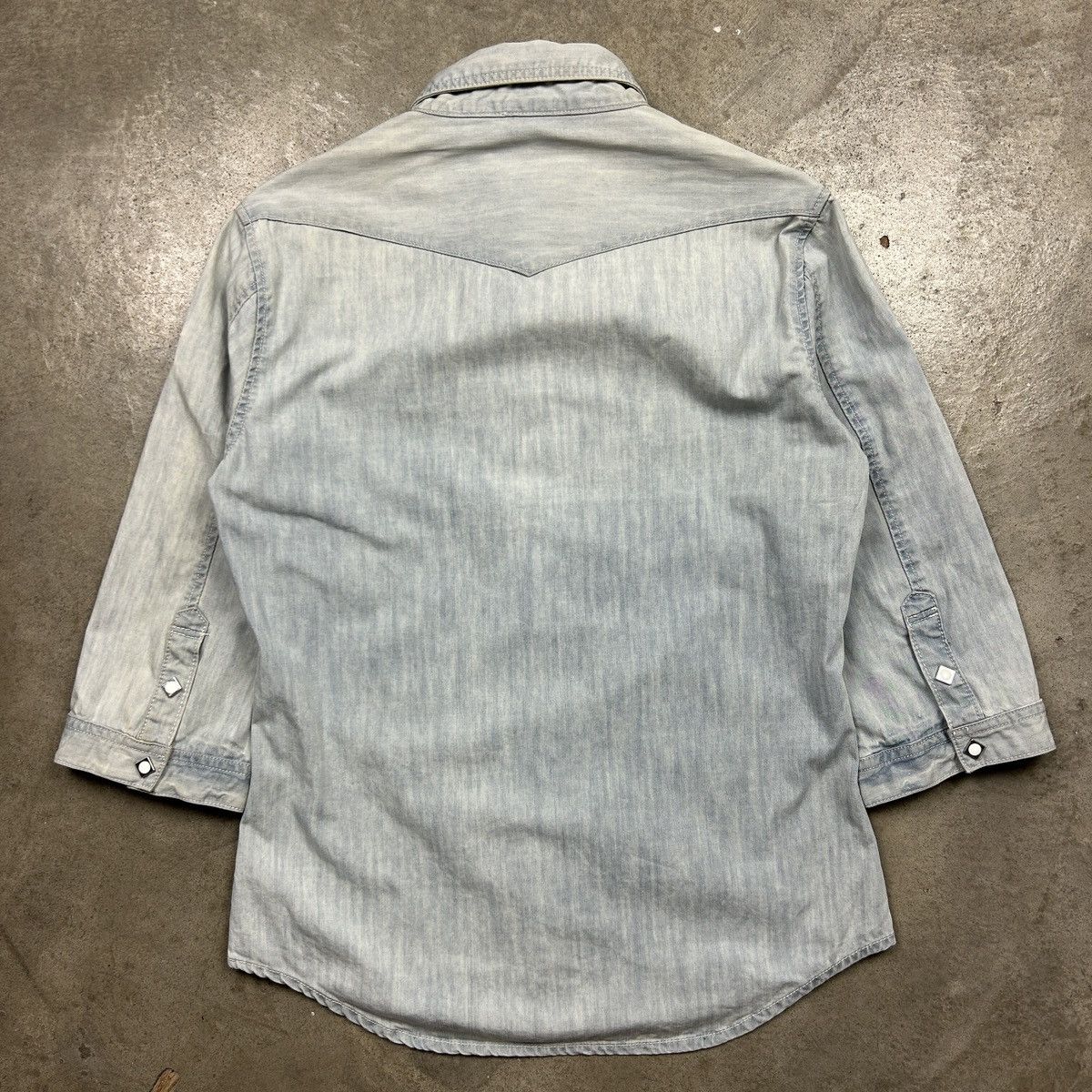 Tornado Mart zero by tornado mart western shirt denim Size US M / EU 48-50 / 2 - 13 Thumbnail