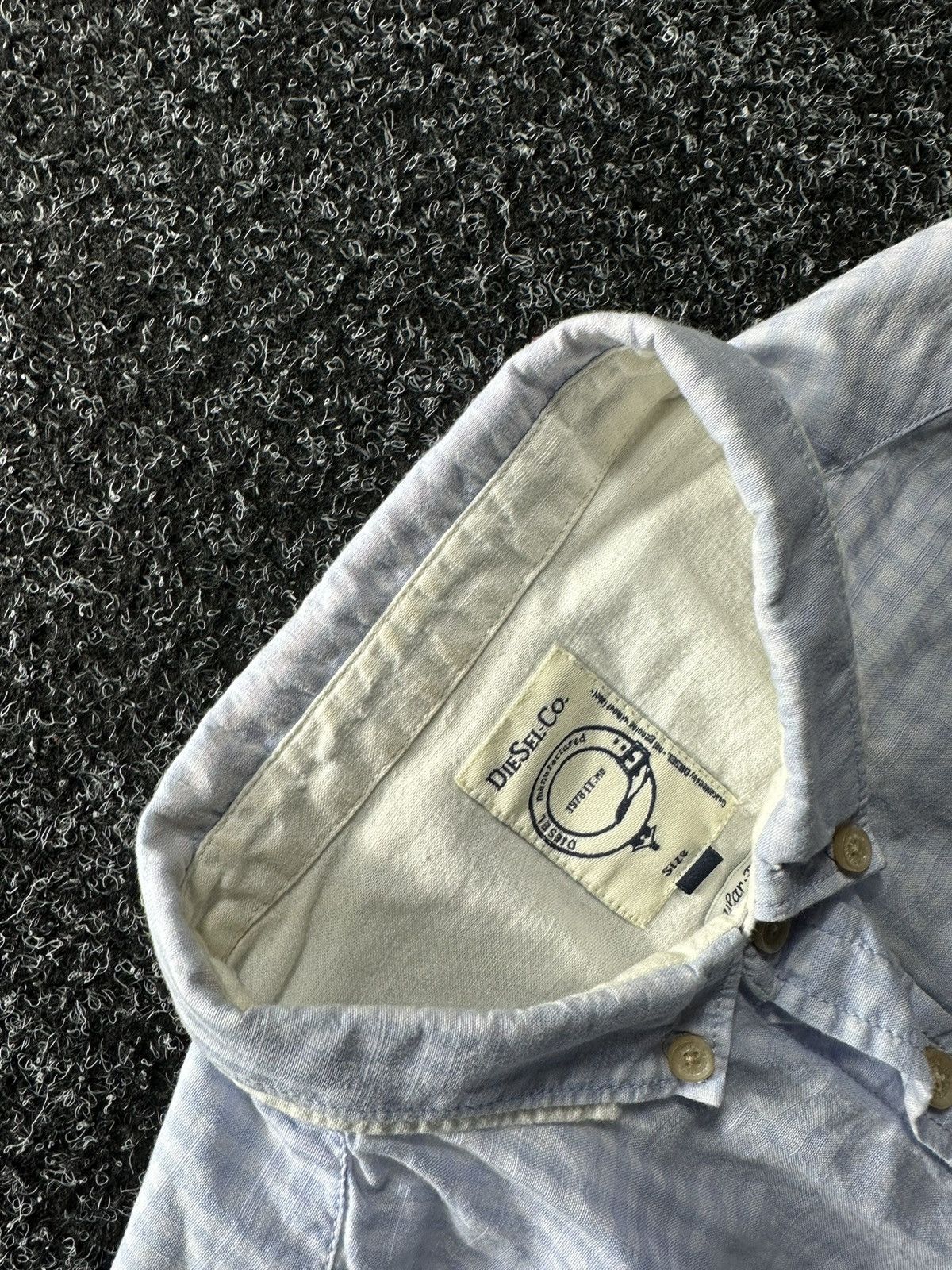 Diesel × Vintage VNTG Diesel Avant-garde Shirt 90s very rare Streetwear Size US L / EU 52-54 / 3 - 5 Thumbnail