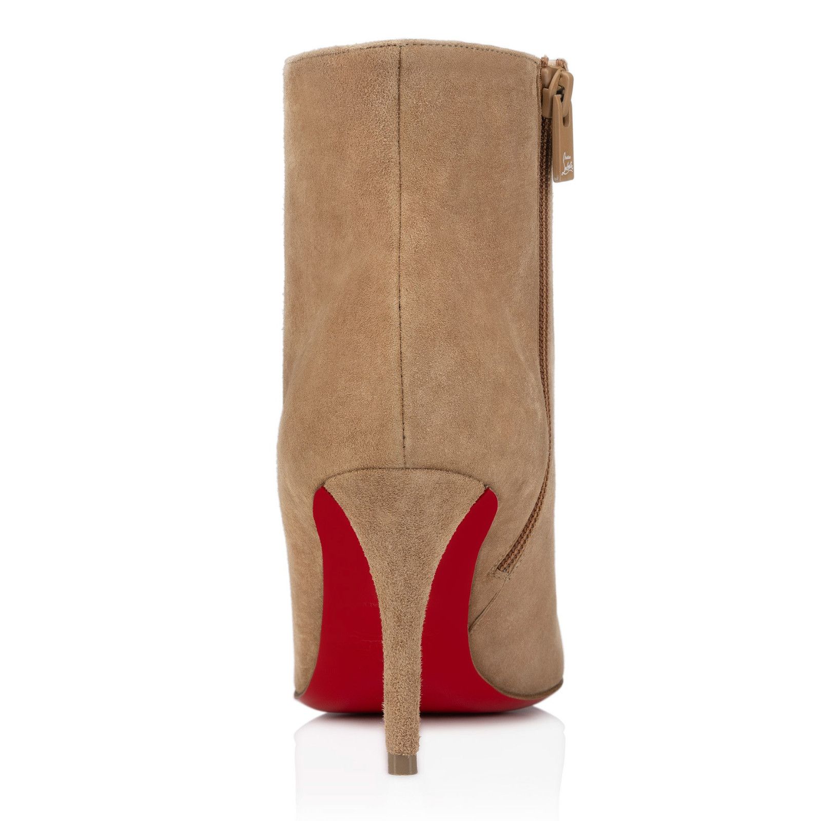 Christian Louboutin Christian Louboutin So Apostropha Booty 80 Beige Suede Size US 8.5 / IT 38.5 - 13 Thumbnail