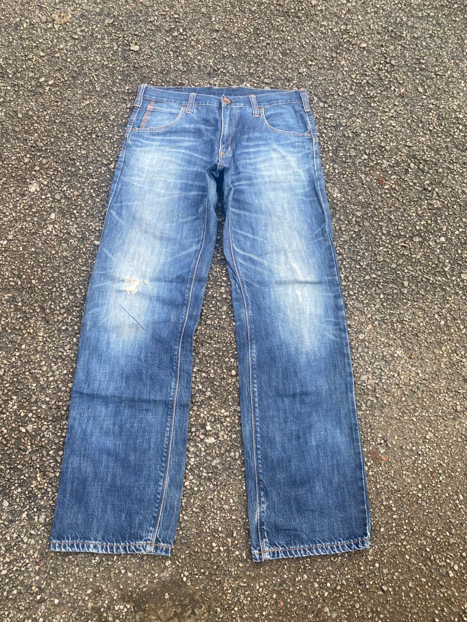 Edwin VINTAGE EDWIN EXCLUSIVE VINTAGE DISTRESSED DENIM Size US 30 / EU 46 - 2 Thumbnail