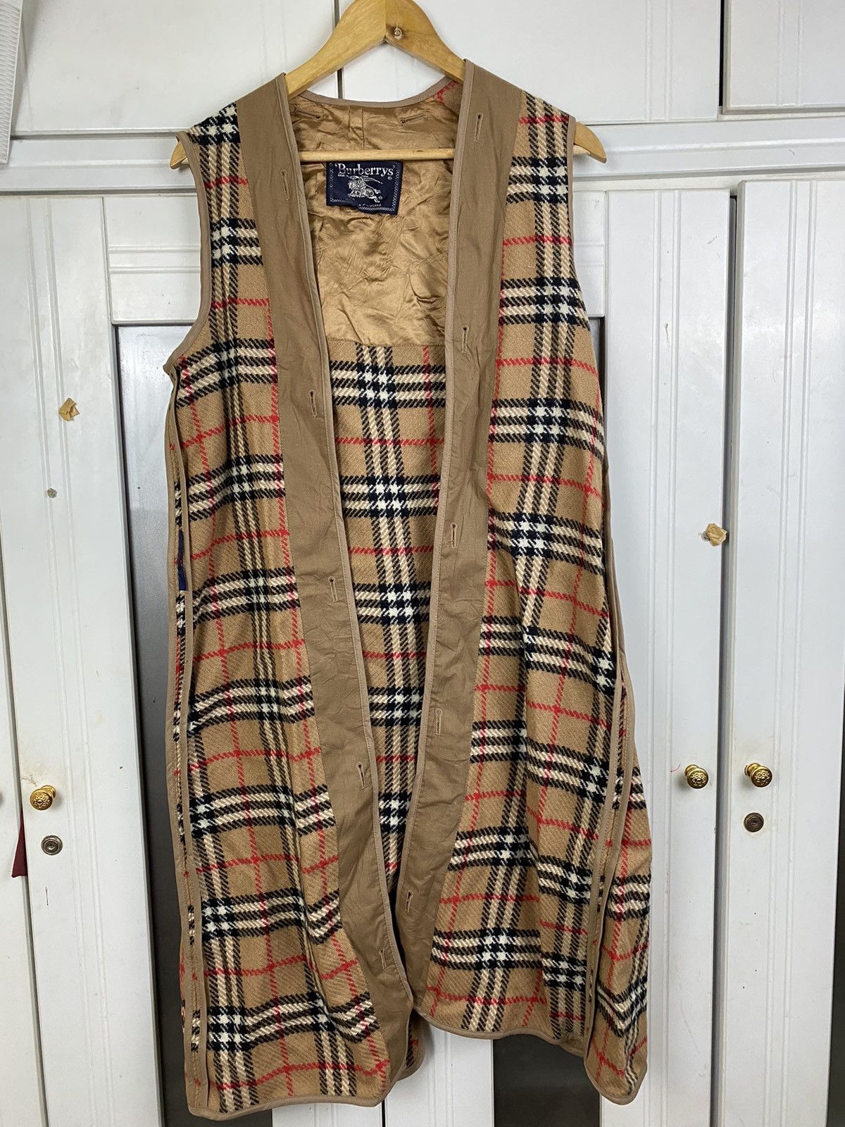 Burberry Prorsum × Vintage Burberrys Nova Check Liner Size US L / EU 52-54 / 3 - 1 Thumbnail