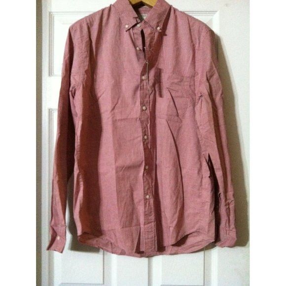 J.Crew NWT 64.50 J.CREW MENS NEW 98%ORGANIC COTTON SHIRT SIZE:M Size US M / EU 48-50 / 2 - 1 Thumbnail