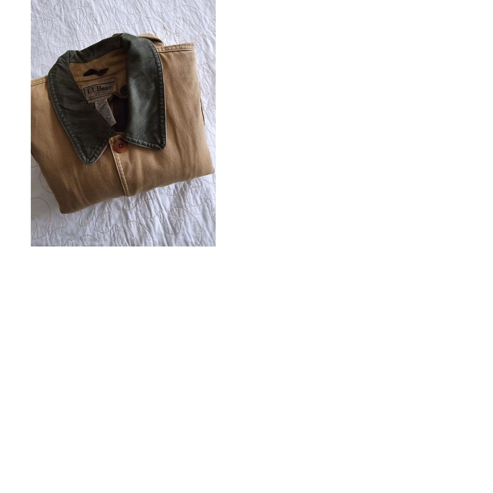 Vintage VINTAGE LL Bean Chore Coat Jacket 90s Removable Primaloft Lining Tan XL Men’s (Adult) Mens Size US XL / EU 56 / 4 - 11 Thumbnail