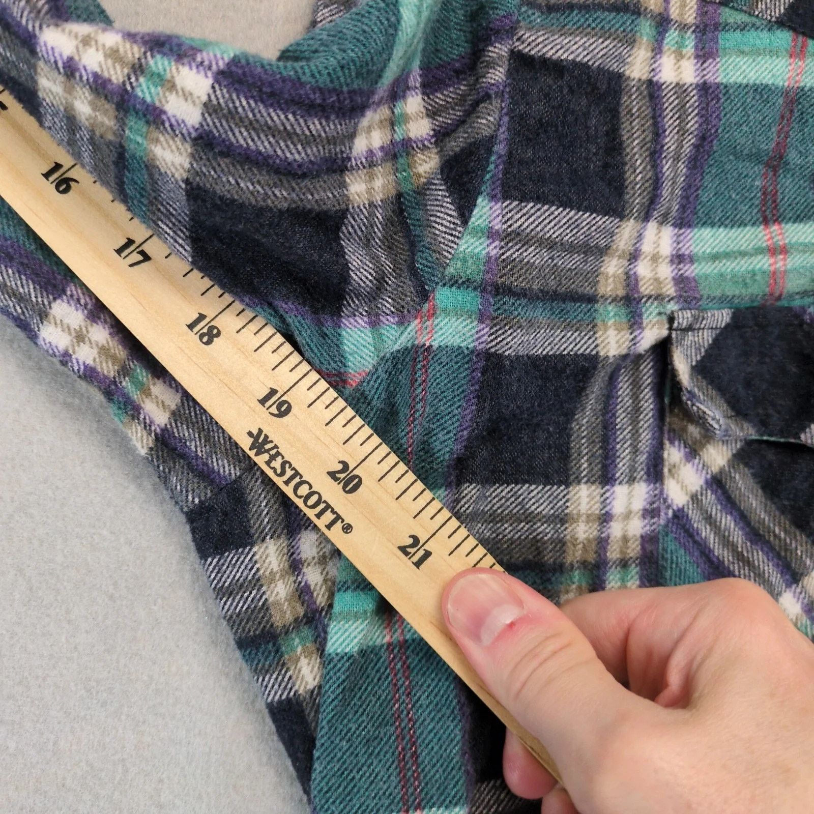 Vintage GFC Trading Co Plaid Flannel Pearl Snap Shirt Men's XL Size US XL / EU 56 / 4 - 7 Thumbnail