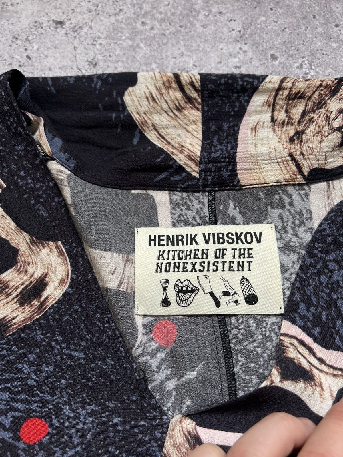 Designer × Henrik Vibskov Henrik Vibskov SS17 Kitchen Of The Nonexsistent Blouse Top Size S / US 4 / IT 40 - 9 Thumbnail