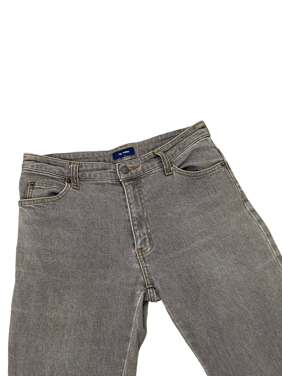 Japanese Brand Flare Jeans Skinny Lip Make Distress Stretch Boot Cut 6🟦4 Size US 29 - 8 Thumbnail
