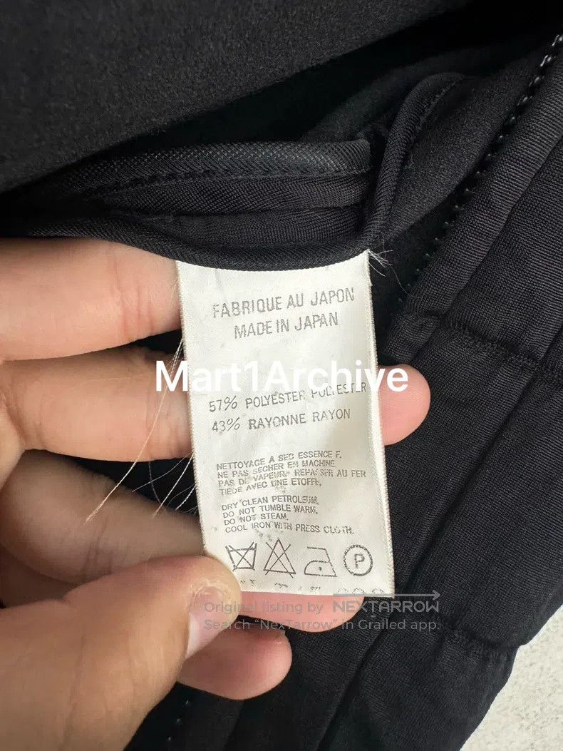Yohji Yamamoto YOHJI YAMAMOTO Plaid zip-up cotton coat Size US L / EU 52-54 / 3 - 5 Thumbnail
