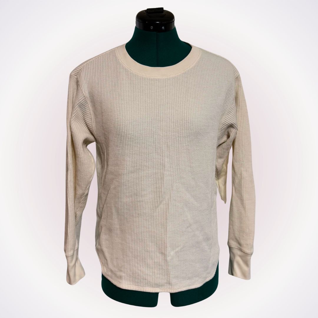 Uniqlo Uniqlo Waffle Long Sleeve Top | Sz XS Size XS / US 0-2 / IT 36-38 - 1 Thumbnail