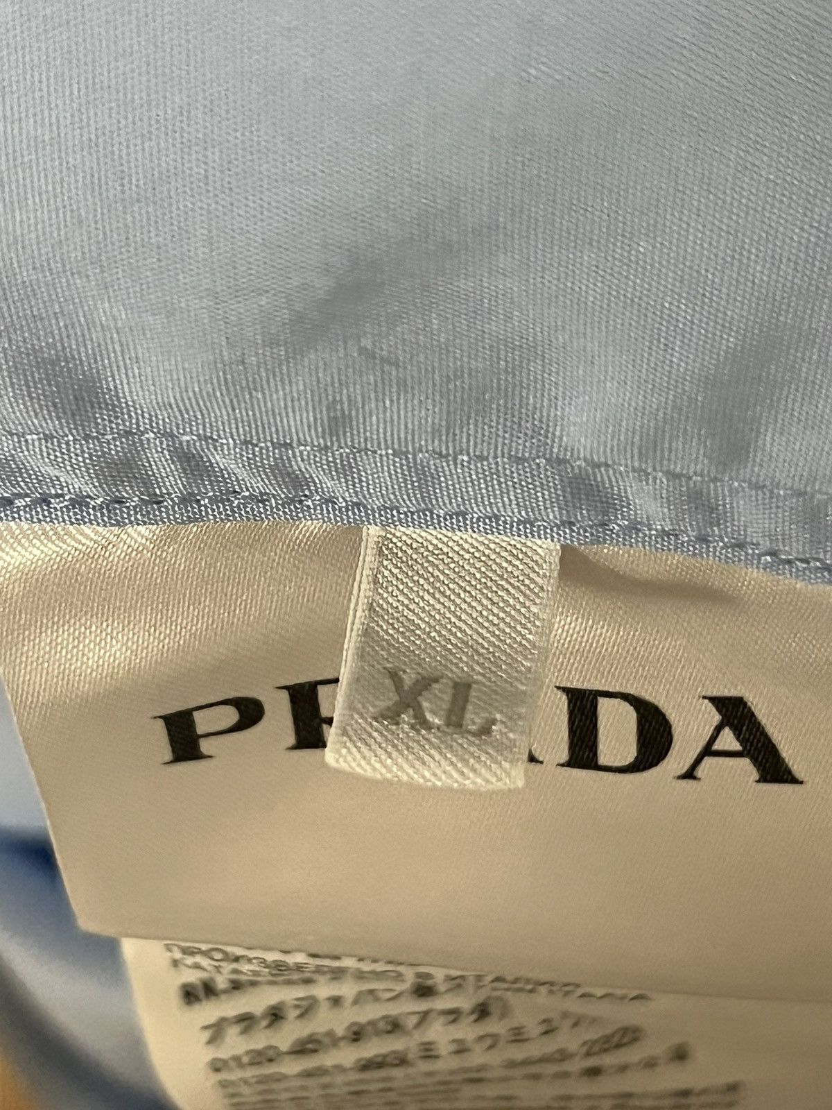 Prada Prada Jacquard Knit Stripe Bowling Shirt Size US XL / EU 56 / 4 - 4 Thumbnail