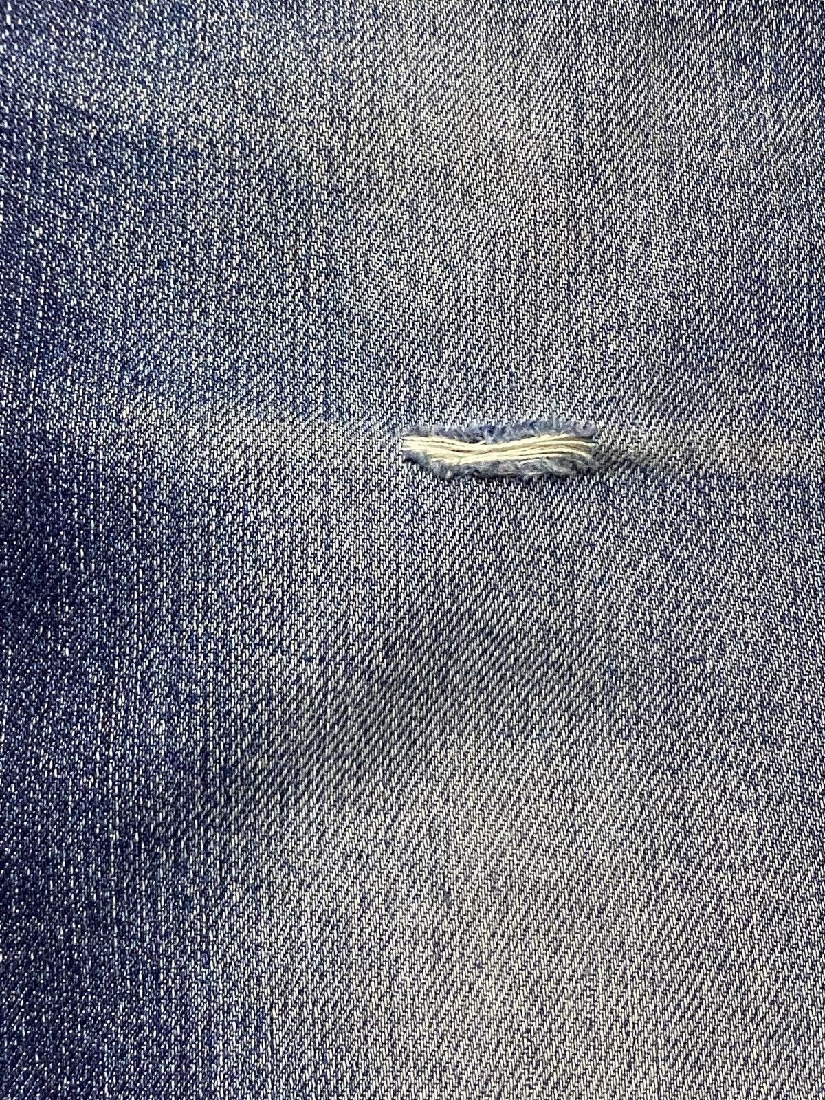 Levi's Levis Vietnam Big E Blue Faded Wash Distressed Loose Jeans Size US 33 - 11 Thumbnail