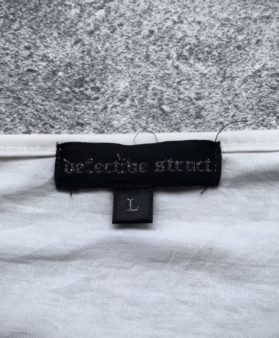 Japanese Brand Defectif Struct Jalan Brand Grunge Style Striped Long Sleeve Size US S / EU 44-46 / 1 - 6 Thumbnail