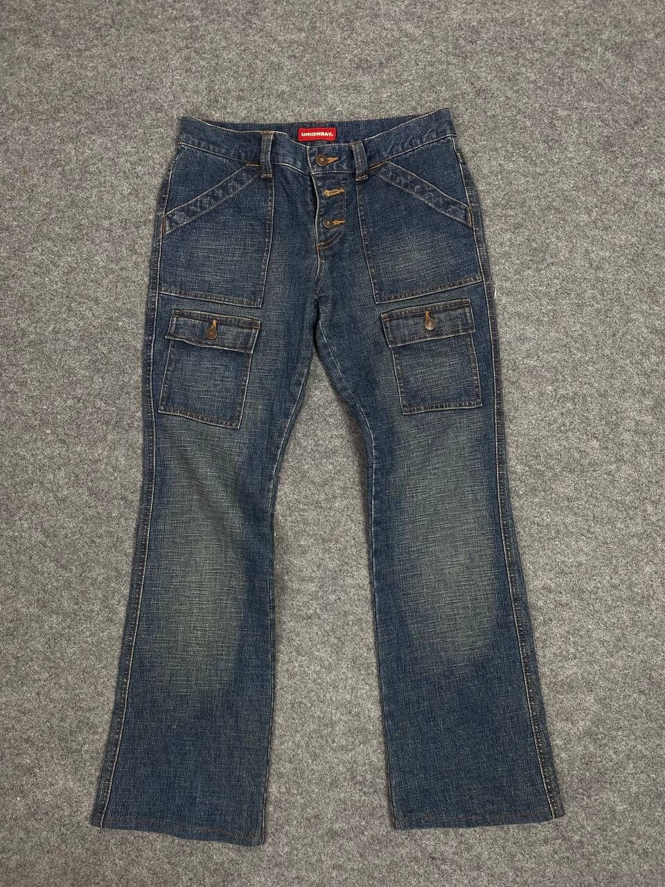 Japanese Brand union bay japanese brands bushpants bootcut flare denim Size 30" / US 8 / IT 44 - 6 Thumbnail