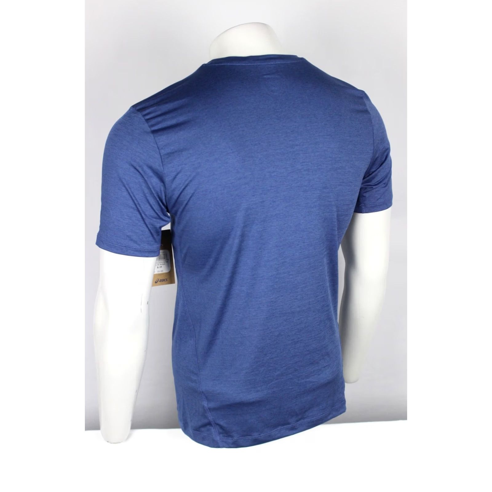 Asics ASICS Men's Knit Spadedye Short Sleeve T Shirt Running Gym Small Blue BU022 Size US S / EU 44-46 / 1 - 2 Thumbnail