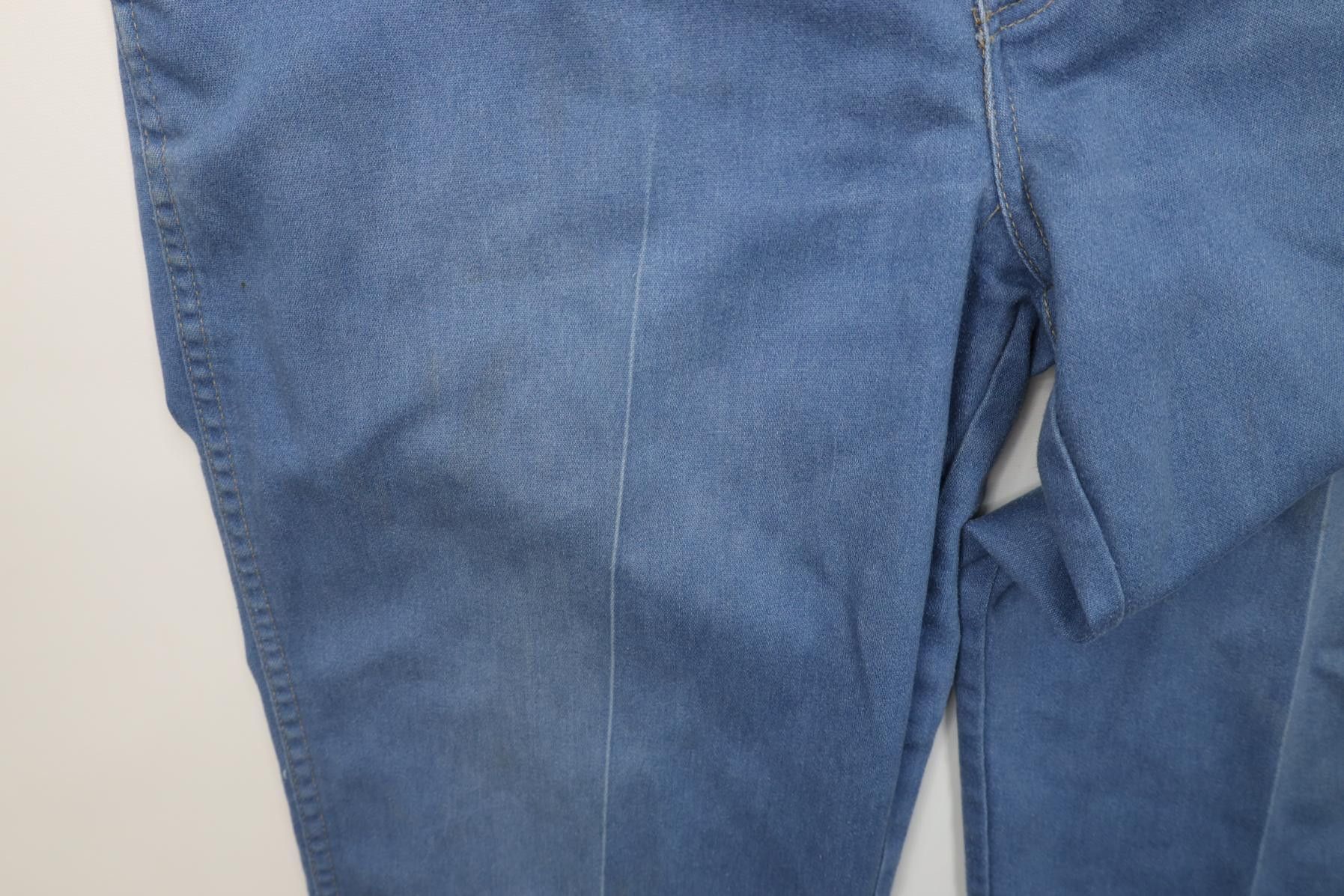 Vintage Vintage 90s Streetwear Flared Wide Leg Denim Jeans Blue Size US 38 / EU 54 - 7 Thumbnail