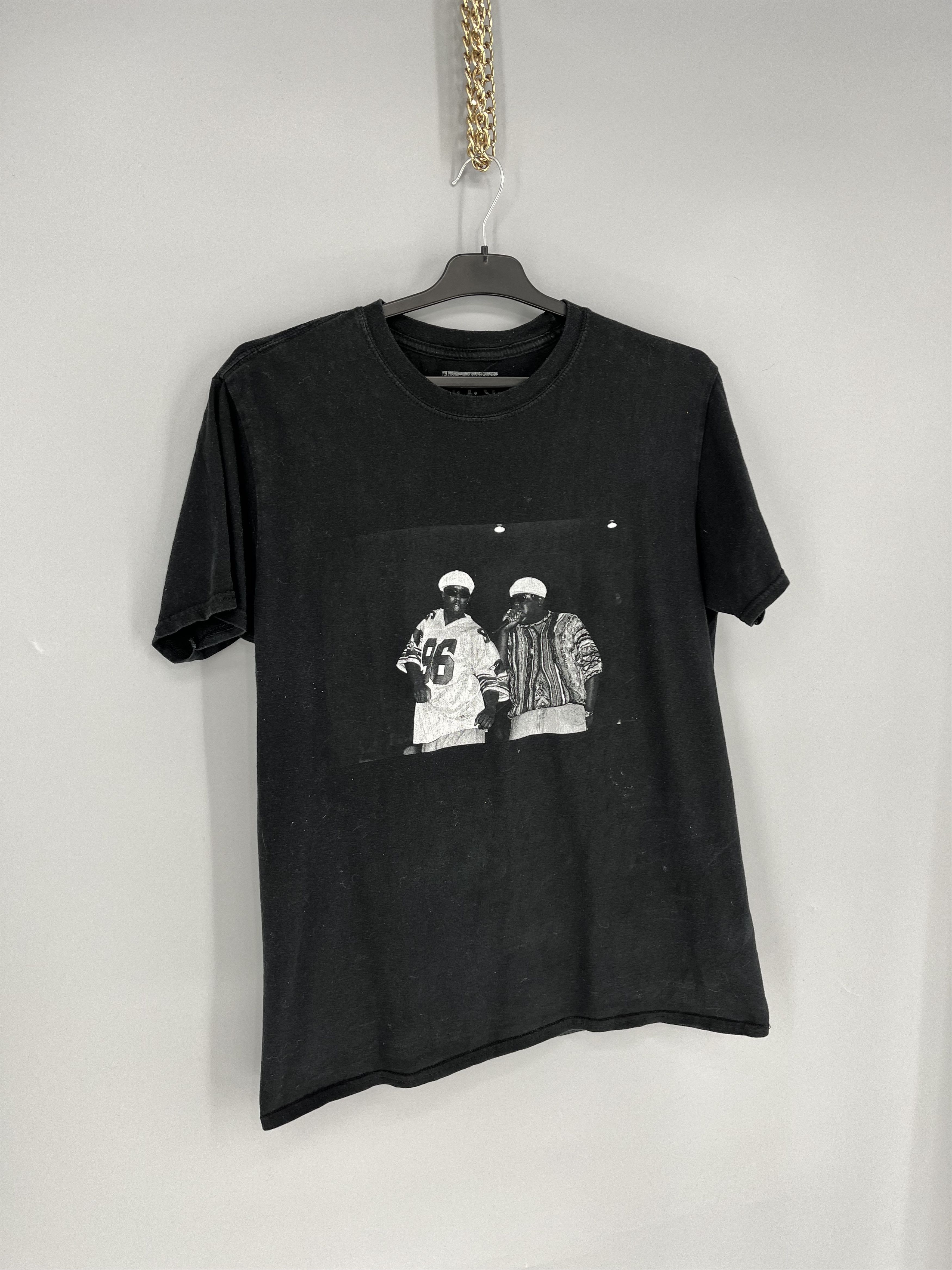 Rap Tees Vintage Notorious Big Trust Nobody Black Tee Shirt Size US M / EU 48-50 / 2 - 2 Thumbnail