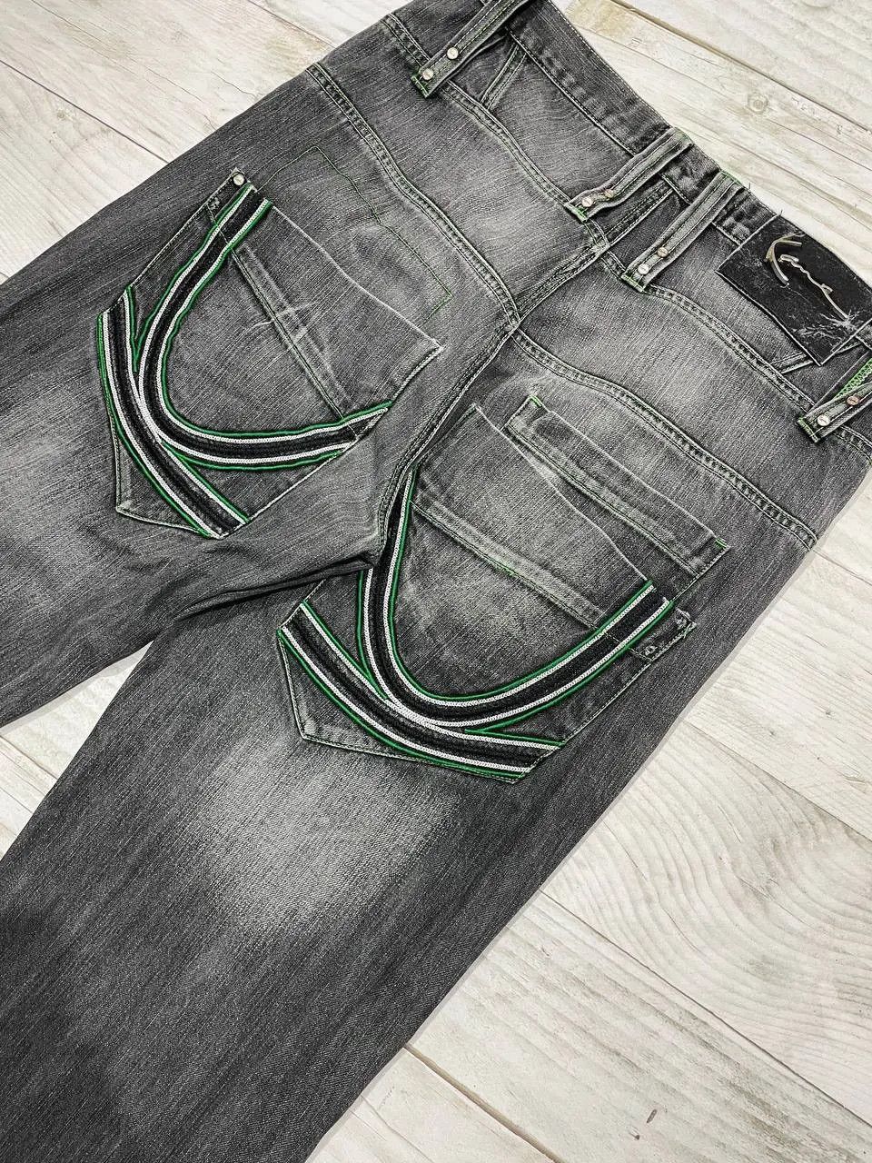 Karl Kani Vintage Karl Kani Denim Jeans 90s Baggy Rap Big Logo Y2K Size US 36 / EU 52 - 2 Thumbnail