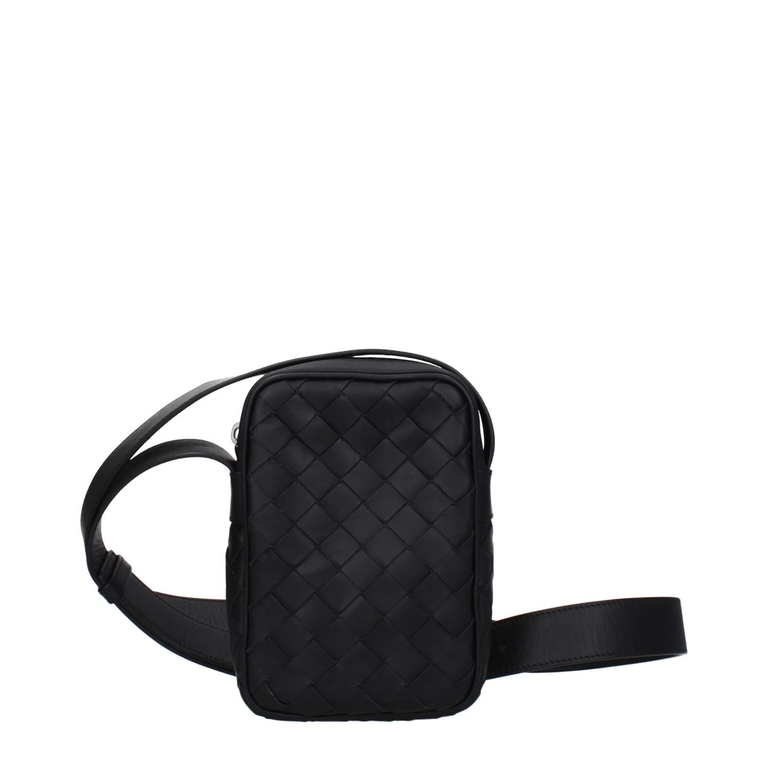 Bottega Veneta ob1o1e0325 Size: OS / Leather Crossbody Bag in Black Size ONE SIZE - 1 Thumbnail
