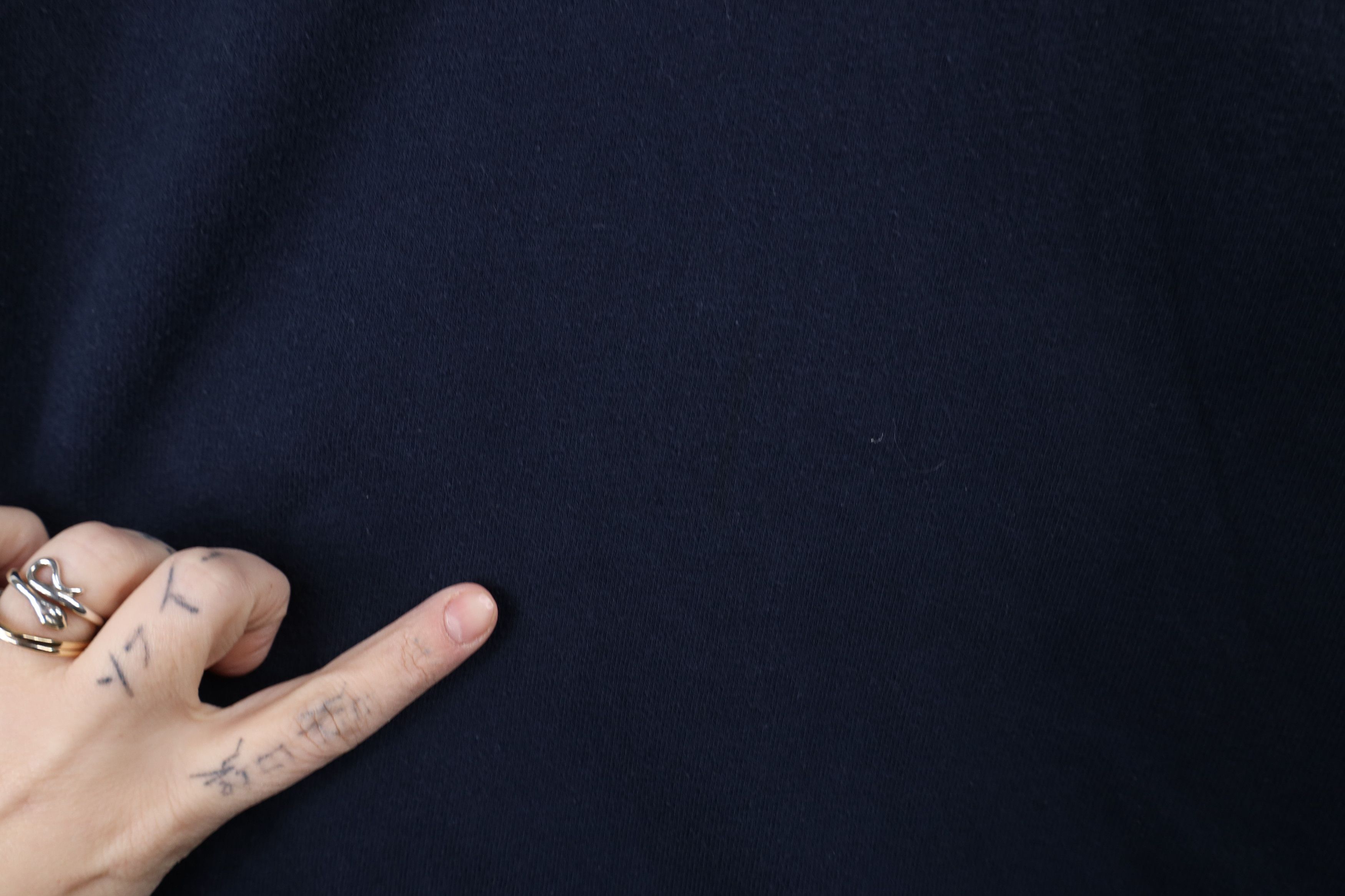 Champion × Vintage Vintage 90s Champion Classic Logo Cotton Knit T-Shirt Blue Size US M / EU 48-50 / 2 - 5 Thumbnail