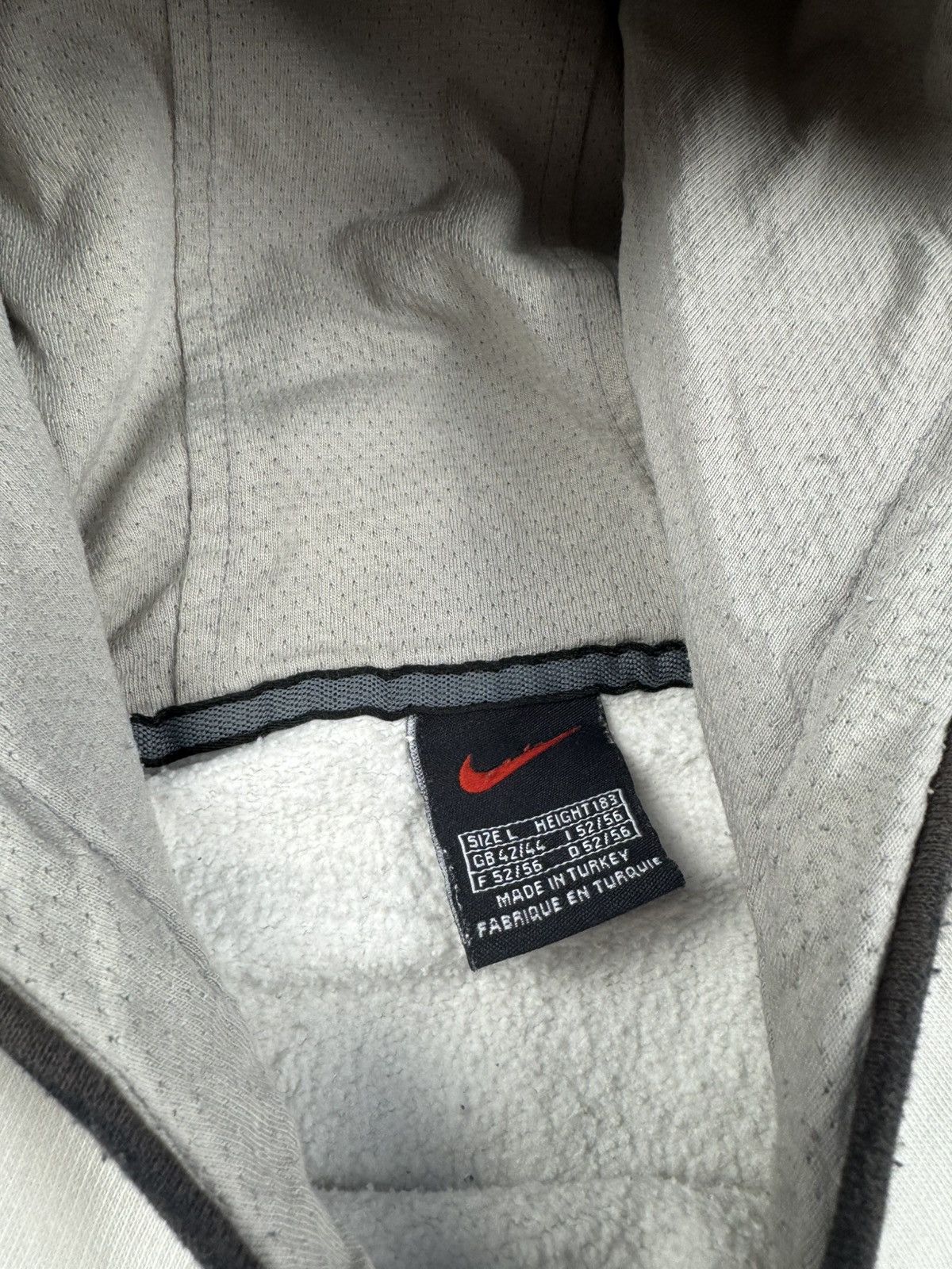 Nike × Vintage NIKE VINTAGE CENTER LOGO OVERSIZE BOXY HOODIE Size US L / EU 52-54 / 3 - 8 Thumbnail