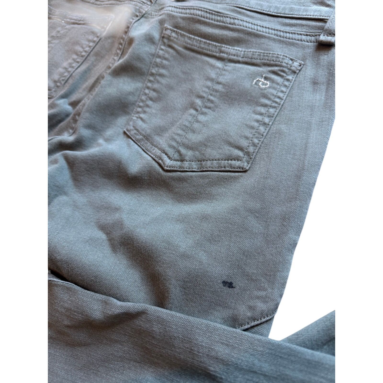 Rag & Bone Rag And Bone Army Olive Zipper Green Jeans Size 27" / US 4 / IT 40 - 5 Thumbnail