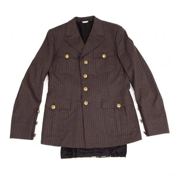 Comme Des Garcons Leopard print suit