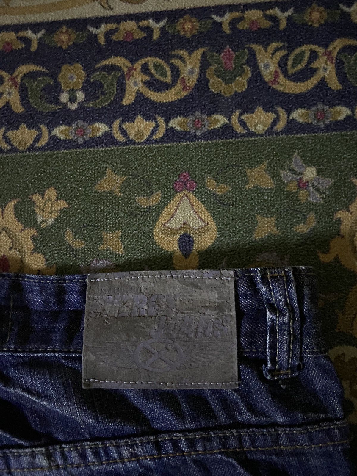 If Six Was Nine Vintage Japanese Brand ENERGY Distressed Denim Punk Style Size US 32 / EU 48 - 13 Thumbnail