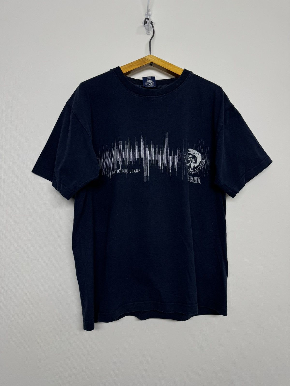 Diesel Vintage Big logo Y2K Diesel T-shirt Rare Size US M / EU 48-50 / 2 - 5 Thumbnail