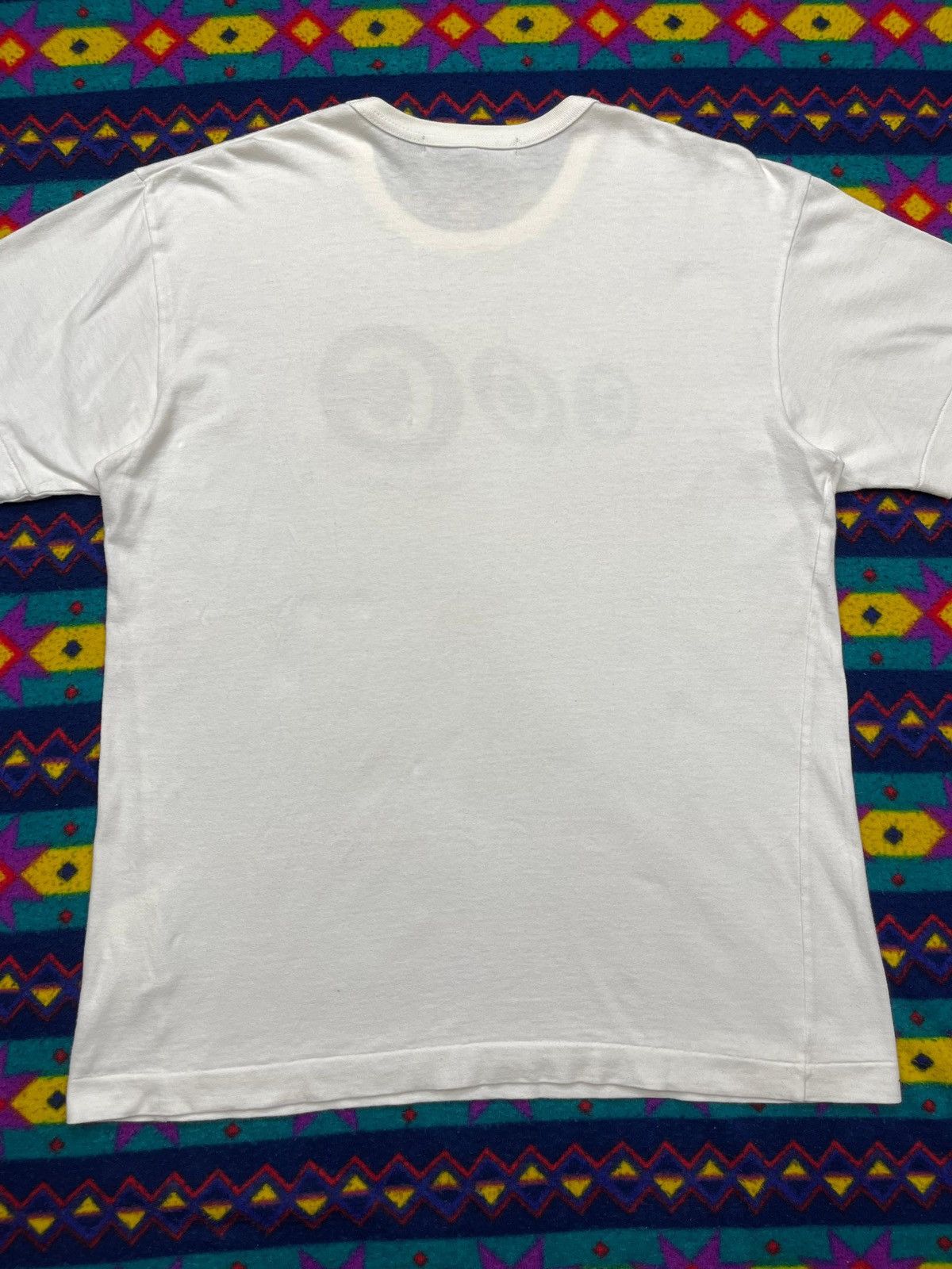 Comme des Garcons × Designer × Japanese Brand AD2012 Comme Des Garcons Logo Short Sleeve Tee Size US L / EU 52-54 / 3 - 10 Thumbnail